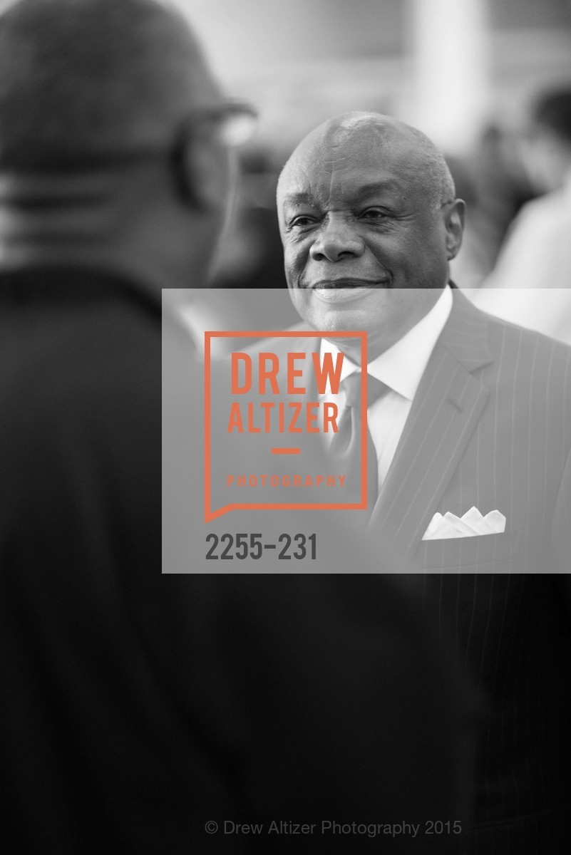 Willie Brown, Gucci & Vogue Dinner, Willie L. Brown Middle School. Willie L. Brown Middle School, . 2055 Silver Avenue, August 14th, 2015, Photo #2255-231 Willie Brown, Photo #2255-231