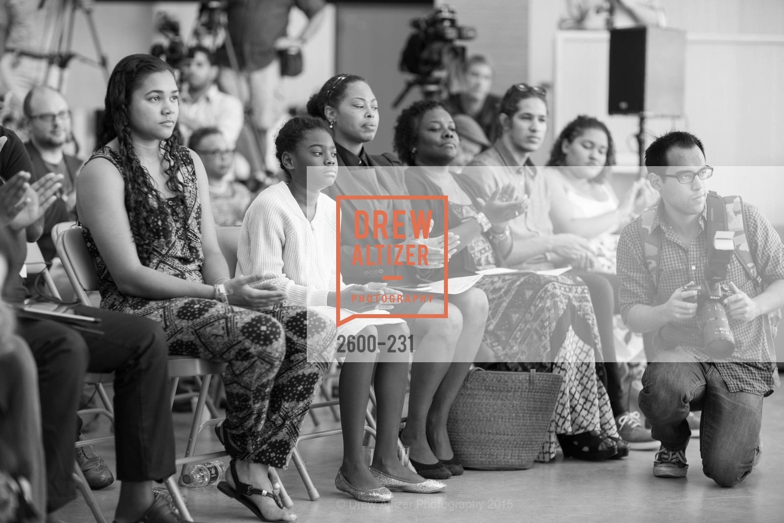 Matea Brown, Isabelle Brown, Gucci & Vogue Dinner, Willie L. Brown Middle School. Willie L. Brown Middle School, . 2055 Silver Avenue, August 14th, 2015, Photo #2600-231 Matea Brown, Isabelle Brown, Photo #2600-231