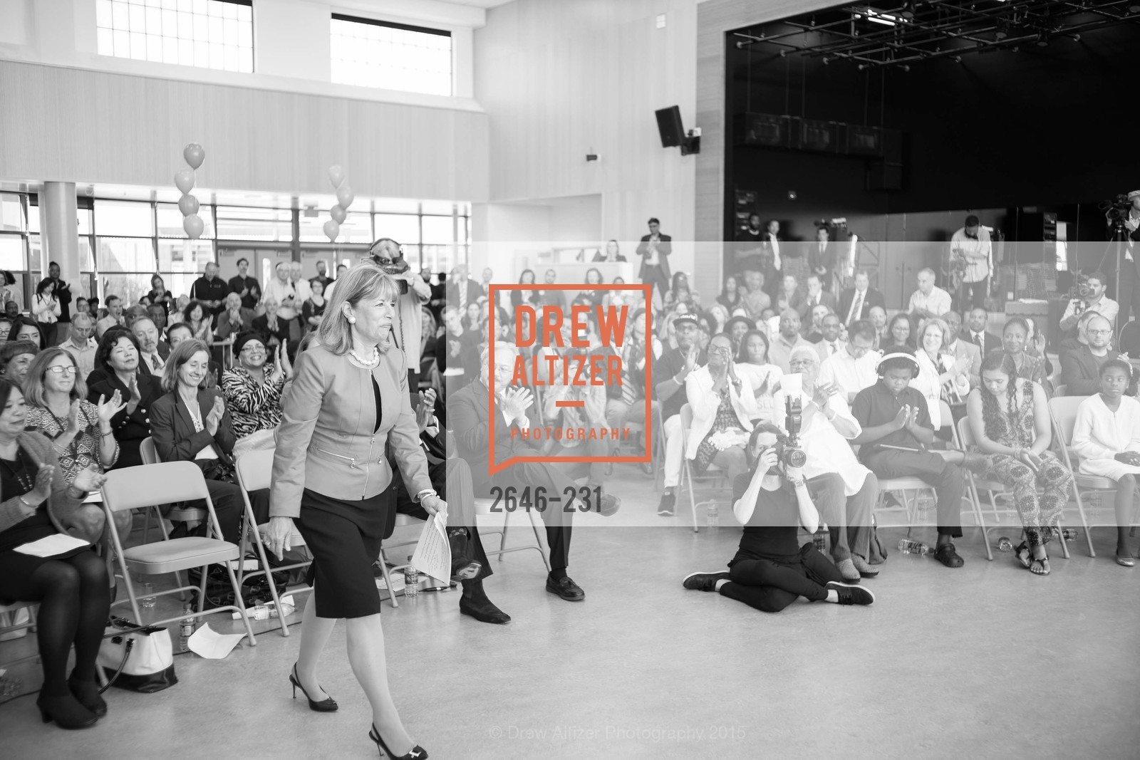 Jackie Speier, Willie L. Brown Middle School Ribbon Cutting Ceremony, Willie L. Brown Middle School. 2055 Silver Avenue, August 13th, 2015,Drew Altizer, Drew Altizer Photography, full-service agency, private events, San Francisco photographer, photographer california