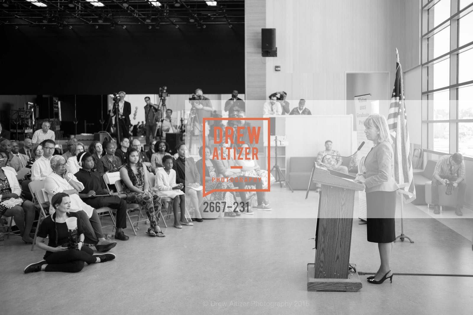 Jackie Speier, Willie L. Brown Middle School Ribbon Cutting Ceremony, Willie L. Brown Middle School. 2055 Silver Avenue, August 13th, 2015,Drew Altizer, Drew Altizer Photography, full-service agency, private events, San Francisco photographer, photographer california