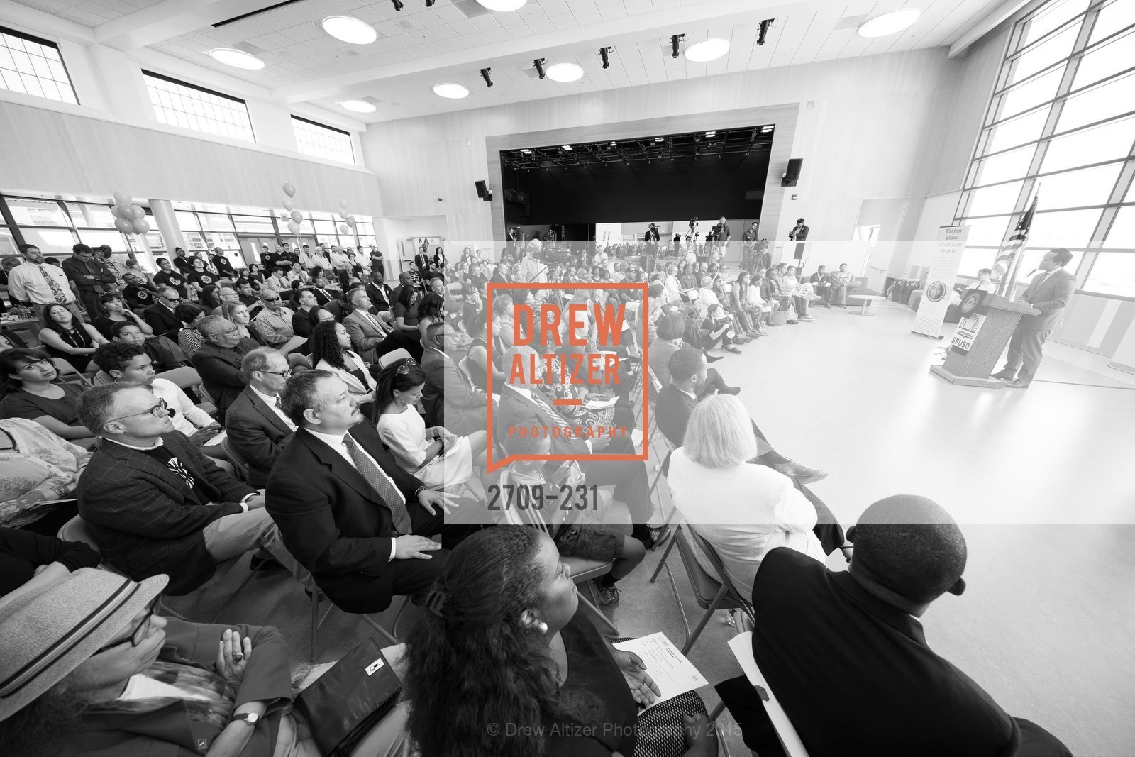 Atmosphere, Willie L. Brown Middle School Ribbon Cutting Ceremony, Willie L. Brown Middle School. 2055 Silver Avenue, August 13th, 2015,Drew Altizer, Drew Altizer Photography, full-service agency, private events, San Francisco photographer, photographer california