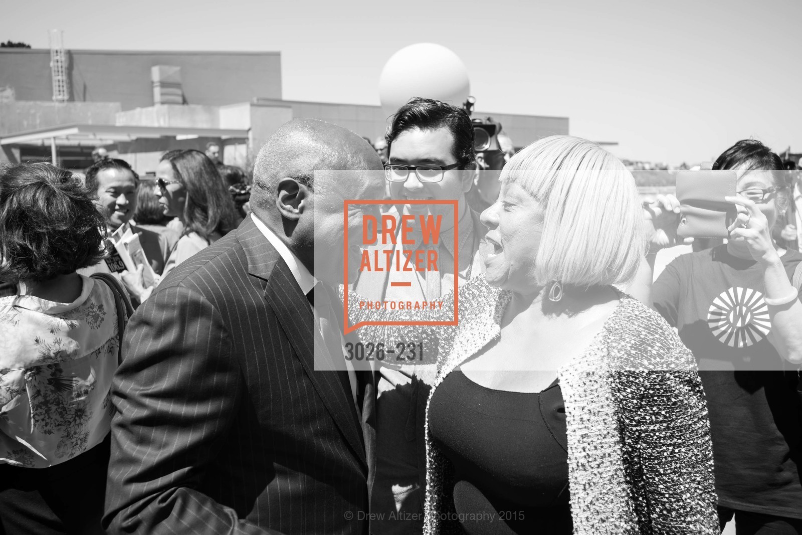 Willie Brown, Brenda Wright, Willie L. Brown Middle School Ribbon Cutting Ceremony, Willie L. Brown Middle School. 2055 Silver Avenue, August 13th, 2015,Drew Altizer, Drew Altizer Photography, full-service agency, private events, San Francisco photographer, photographer california