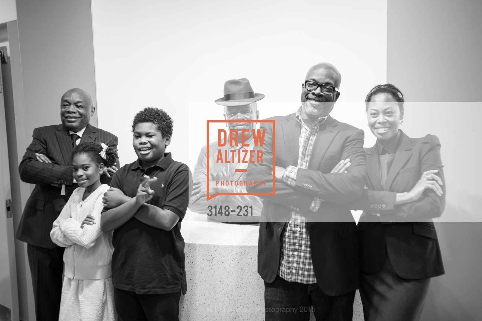 Willie Brown, Matea Brown, Lorde Brown, Michael Brown, Isabelle Brown, Willie L. Brown Middle School Ribbon Cutting Ceremony, Willie L. Brown Middle School. 2055 Silver Avenue, August 13th, 2015,Drew Altizer, Drew Altizer Photography, full-service agency, private events, San Francisco photographer, photographer california