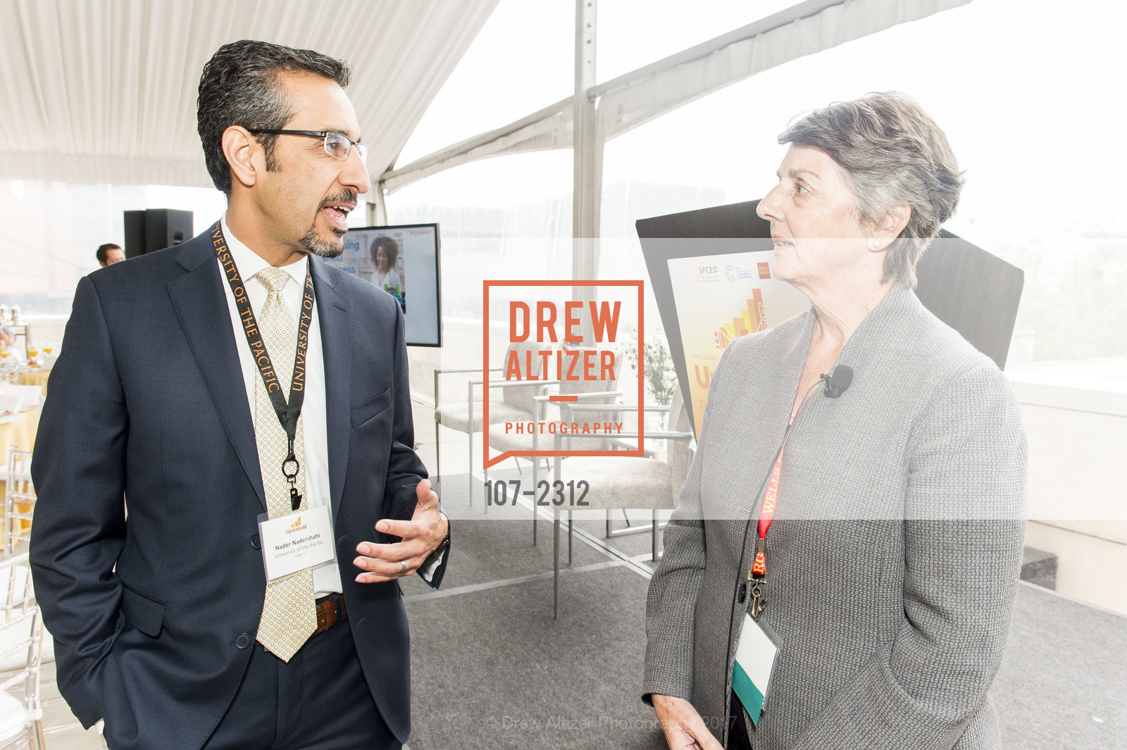 Nader Nadershahi, Maria Pallavicini, The SF Chamber of Commerce presents UpdateSF, St Regis Hotel, June 6th, 2017, Photo #107-2312 Nader Nadershahi, Maria Pallavicini, Photo #107-2312