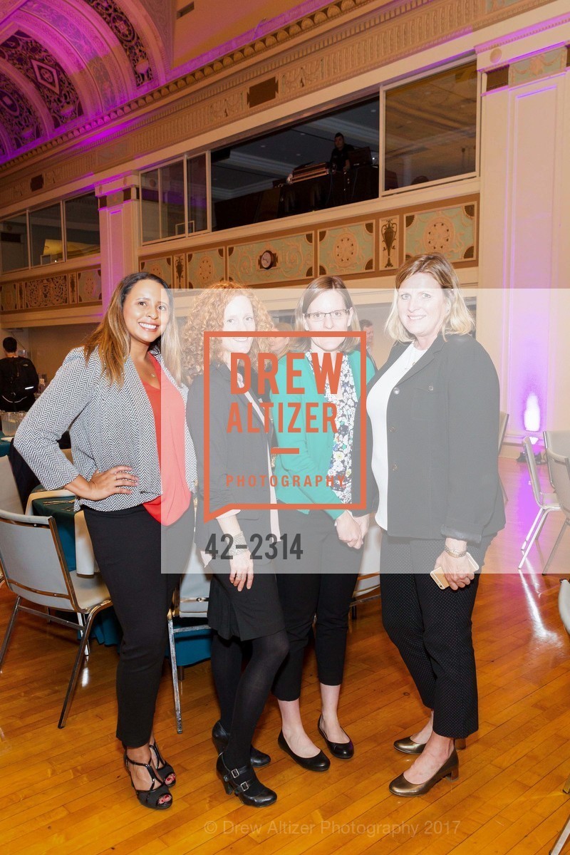 Katie Woods, Samantha Swan, Karen Gouse, Sarah Goldspink, Women's Transportation Seminar SF Annual Scholarships & Awards Event 2017, The Scottish Rite Center. 1547 Lakeside Drive Oakland, California 94612, June 7th, 2017, Photo #42-2314 Katie Woods, Samantha Swan, Karen Gouse, Sarah Goldspink, Photo #42-2314