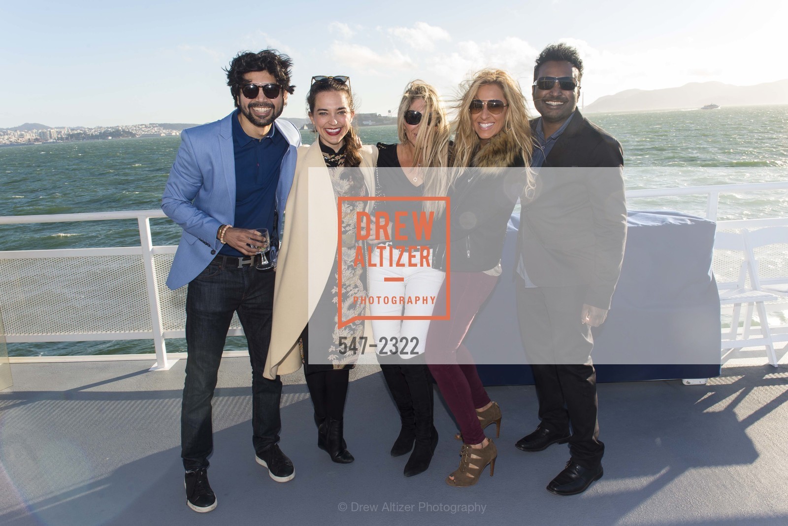 Ahmed Pradhan, Rachel Sibley, Lisa Meade, Shravan Parsi, Drever Investor Appreciation Cruise, Pier 40, Photo #547-2322 Ahmed Pradhan, Rachel Sibley, Lisa Meade, Shravan Parsi, Photo #547-2322