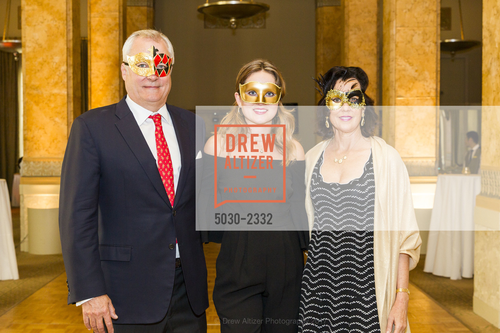 Ted Swindells, Elizabeth Swindells, Phyllis Swindells, SF Debutante Masquerade Ball 2017, Metropolitan Club. 640 Sutter St, June 13th, 2017, Photo #5030-2332 Ted Swindells, Elizabeth Swindells, Phyllis Swindells, Photo #5030-2332