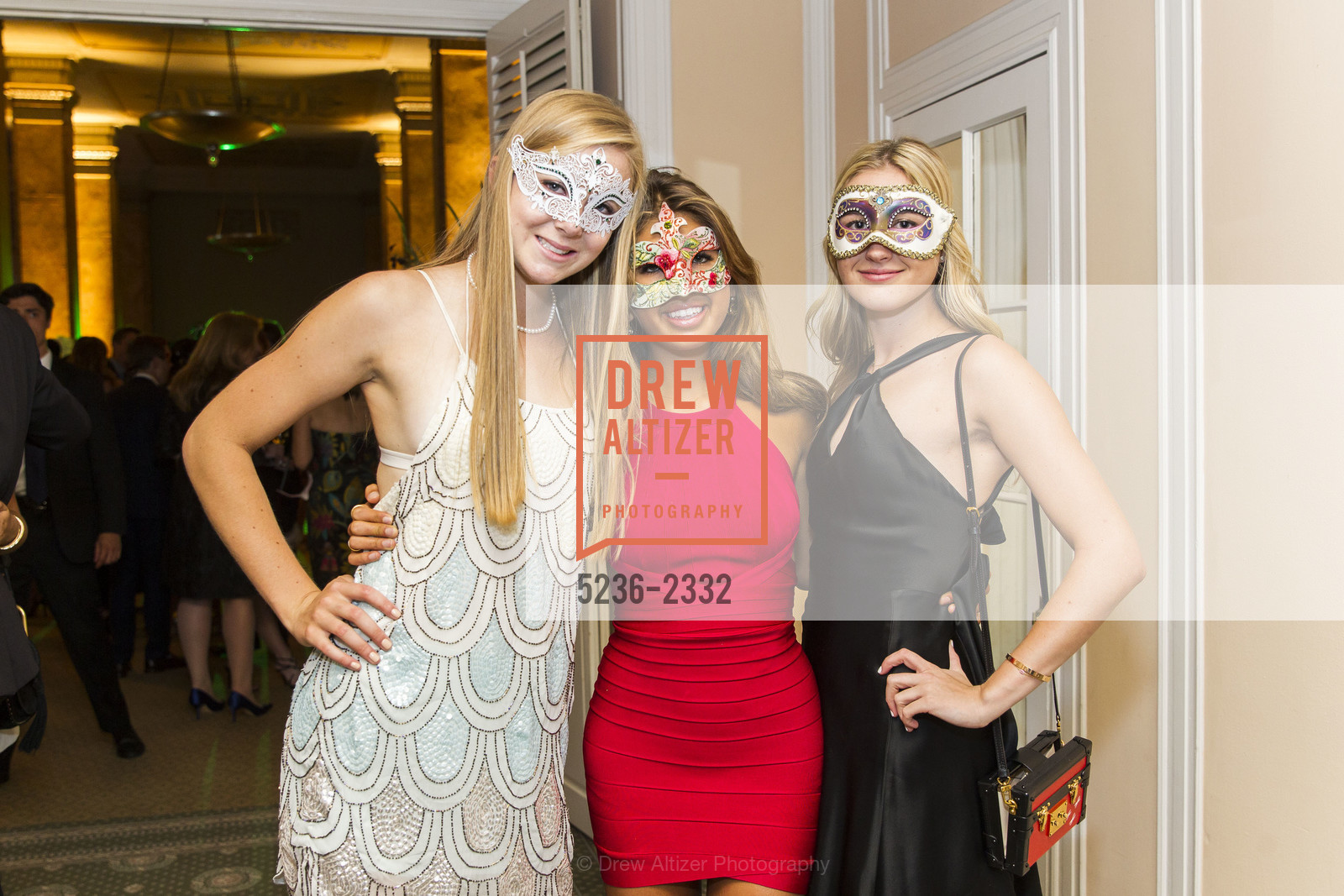 Coco Dana, Lily Jack Schimmel, Jacqueline Minor, SF Debutante Masquerade Ball 2017, Metropolitan Club. 640 Sutter St, Photo #5236-2332 Coco Dana, Lily Jack Schimmel, Jacqueline Minor, Photo #5236-2332