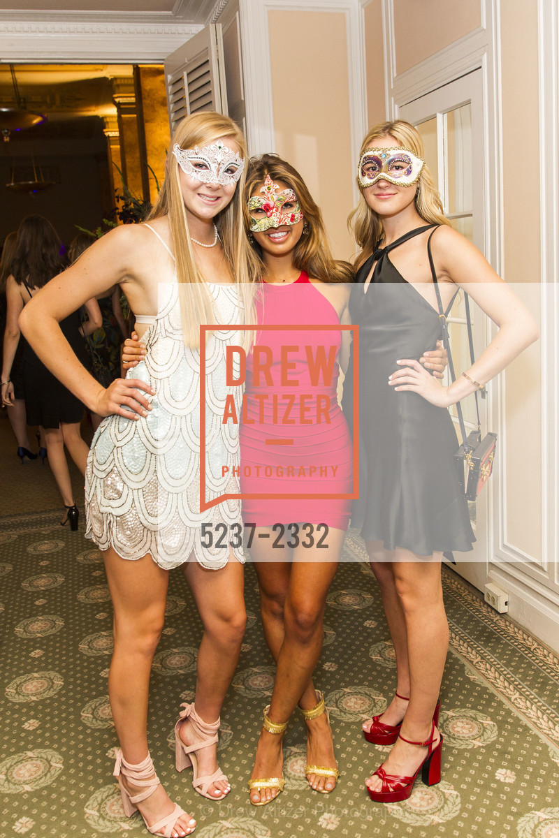 Coco Dana, Lily Jack Schimmel, Jacqueline Minor, SF Debutante Masquerade Ball 2017, Metropolitan Club. 640 Sutter St, Photo #5237-2332 Coco Dana, Lily Jack Schimmel, Jacqueline Minor, Photo #5237-2332