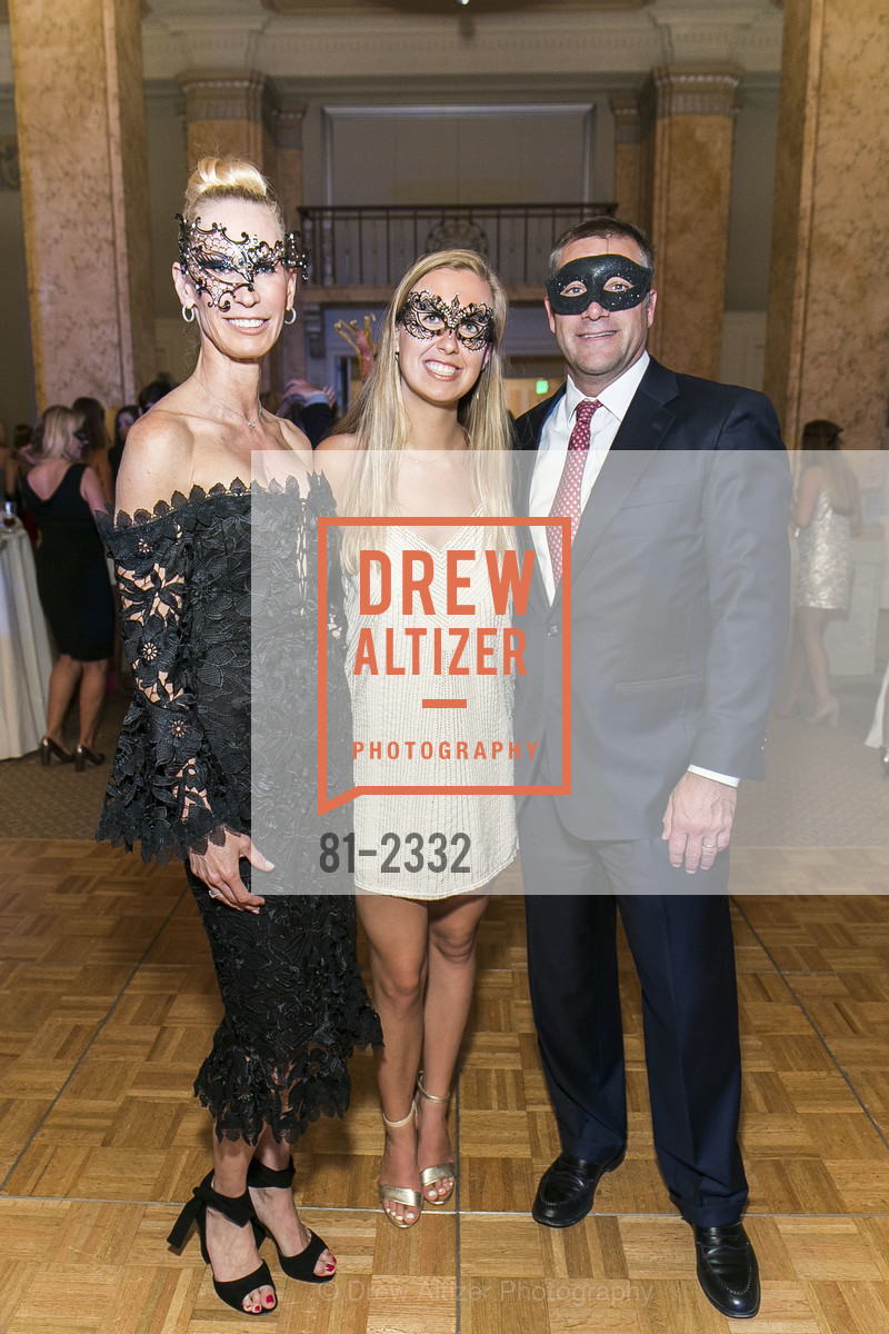 Krista Giovara, Kelsey Easton Bauer, Aaron Giovara, SF Debutante Masquerade Ball 2017, Metropolitan Club. 640 Sutter St, Photo #81-2332 Krista Giovara, Kelsey Easton Bauer, Aaron Giovara, Photo #81-2332