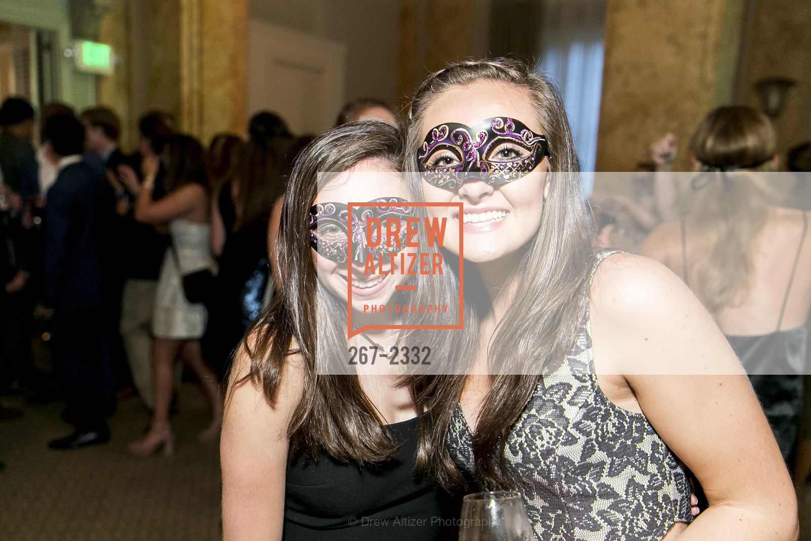 Adriana Weiss, Caroline Miskovsky, SF Debutante Masquerade Ball 2017, Metropolitan Club. 640 Sutter St, Photo #267-2332 Adriana Weiss, Caroline Miskovsky, Photo #267-2332