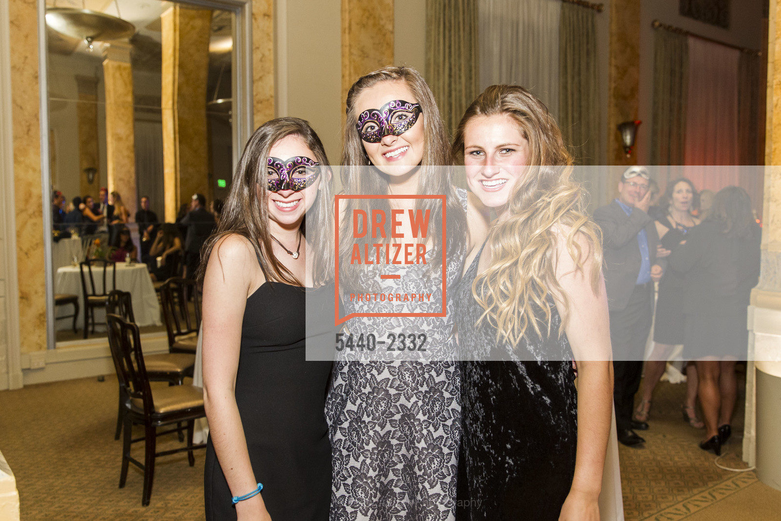 Adrianna Weiss, Caroline Miskovsky, Payton Witte, SF Debutante Masquerade Ball 2017, Metropolitan Club. 640 Sutter St, Photo #5440-2332 Adrianna Weiss, Caroline Miskovsky, Payton Witte, Photo #5440-2332