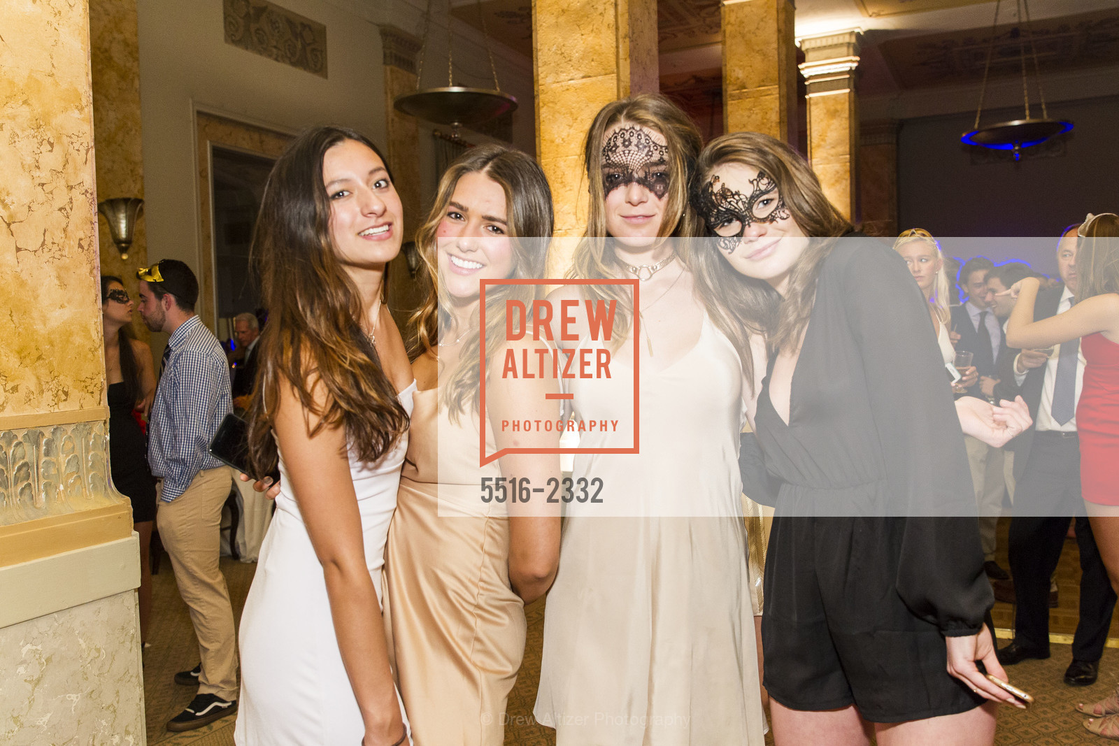 Isabella Giannini, Alissa Spates, Emma Cooper, SF Debutante Masquerade Ball 2017, Metropolitan Club. 640 Sutter St, Photo #5516-2332 Isabella Giannini, Alissa Spates, Emma Cooper, Photo #5516-2332