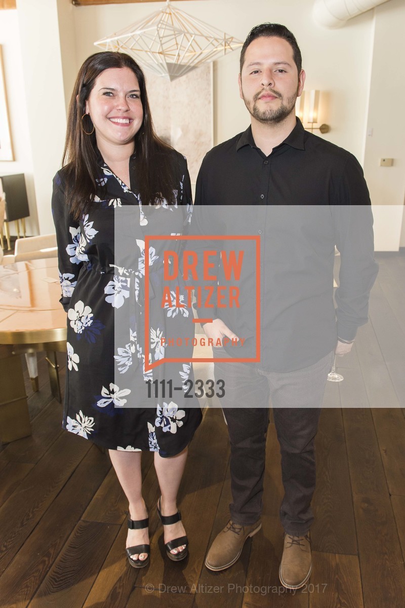 Renee Watkins, Carlo Rivas Plata, De Sousa Hughes and Galerie Summer Celebration 2017, De Sousa Hughes Showroom. 2 Henry Adams St, June 15th, 2017, Photo #1111-2333 Renee Watkins, Carlo Rivas Plata, Photo #1111-2333