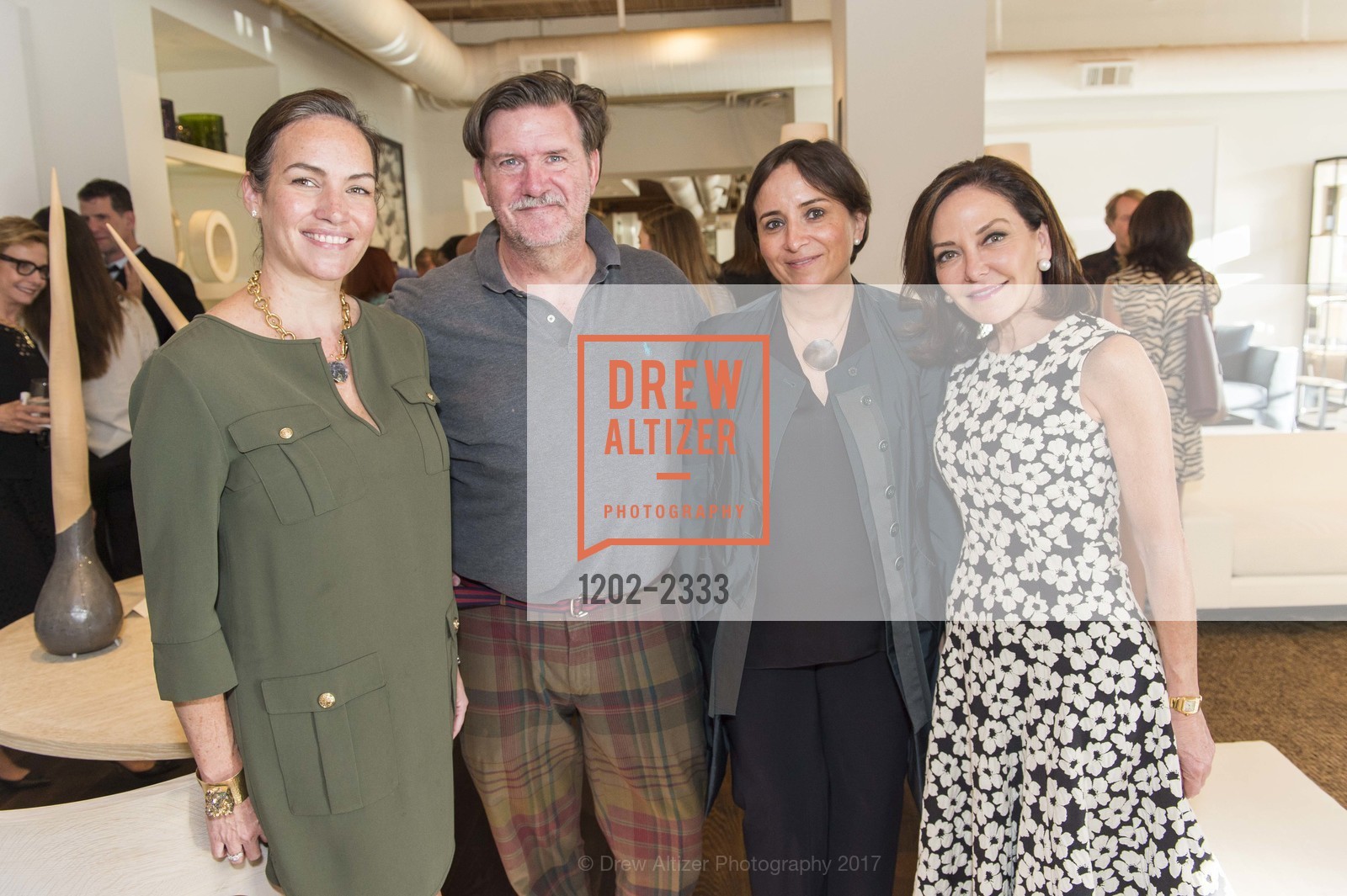 Krista Coupar, Scot Meacham Wood, Thais Roda, Margaret Russell, De Sousa Hughes and Galerie Summer Celebration 2017, De Sousa Hughes Showroom. 2 Henry Adams St, June 15th, 2017, Photo #1202-2333 Krista Coupar, Scot Meacham Wood, Thais Roda, Margaret Russell, Photo #1202-2333