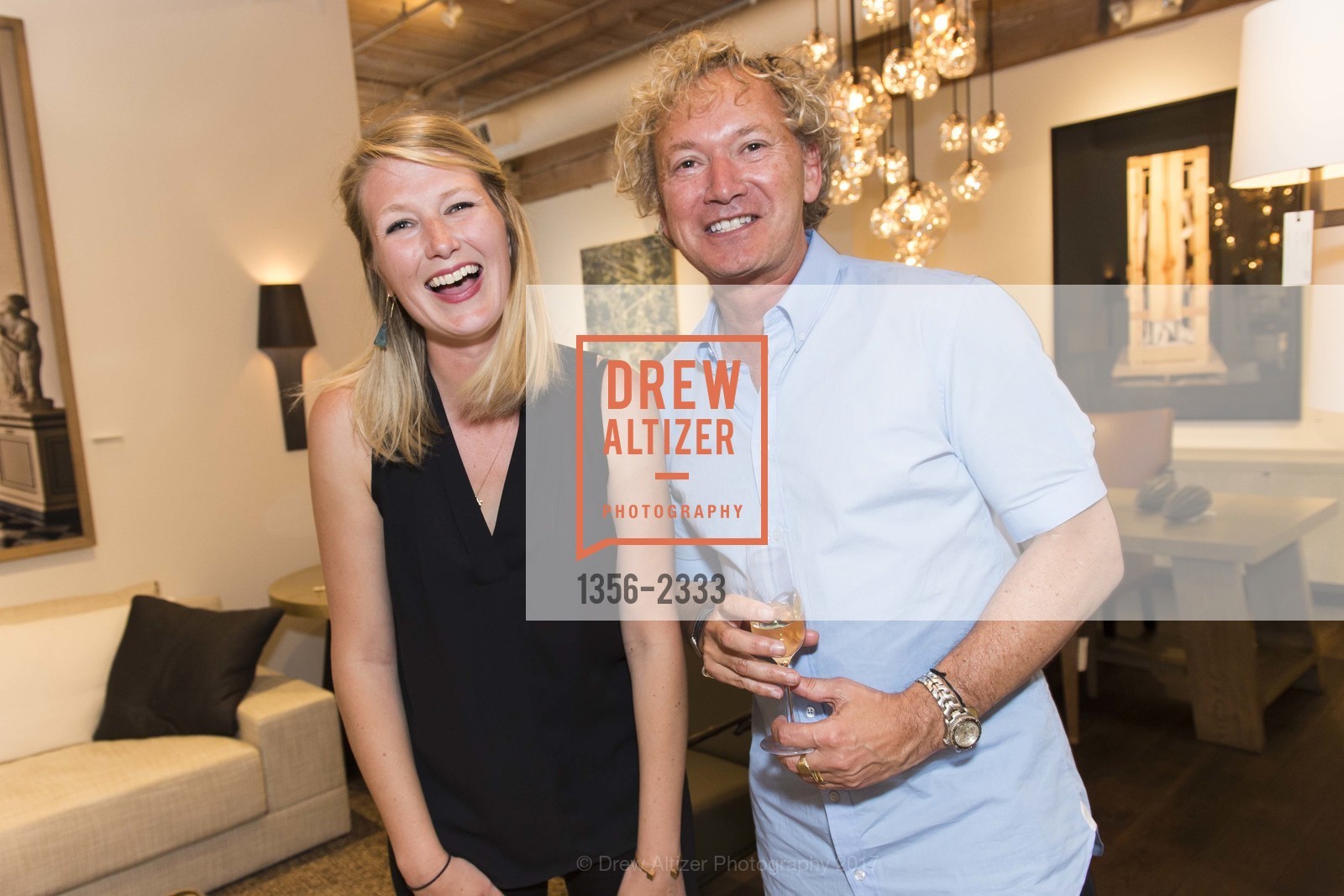 Morgan Milligan, Martin Kobus, De Sousa Hughes and Galerie Summer Celebration 2017, De Sousa Hughes Showroom. 2 Henry Adams St, June 15th, 2017, Photo #1356-2333 Morgan Milligan, Martin Kobus, Photo #1356-2333