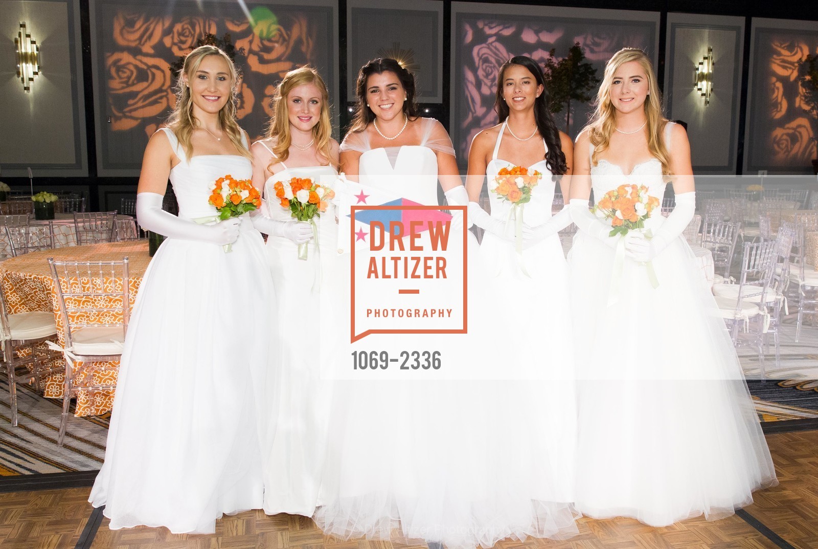 Catharine Quinn Steigerwald, Jacqueline Harris, McKenzie Baylis, Annabella Victoria Sarda Giannini, Catherine Cara Stewart Dana, San Francisco Debutante Ball 2017, Westin St. Francis Hotel San Francisco, Photo #1069-2336 Catharine Quinn Steigerwald, Jacqueline Harris, McKenzie Baylis, Annabella Victoria Sarda Giannini, Catherine Cara Stewart Dana, Photo #1069-2336