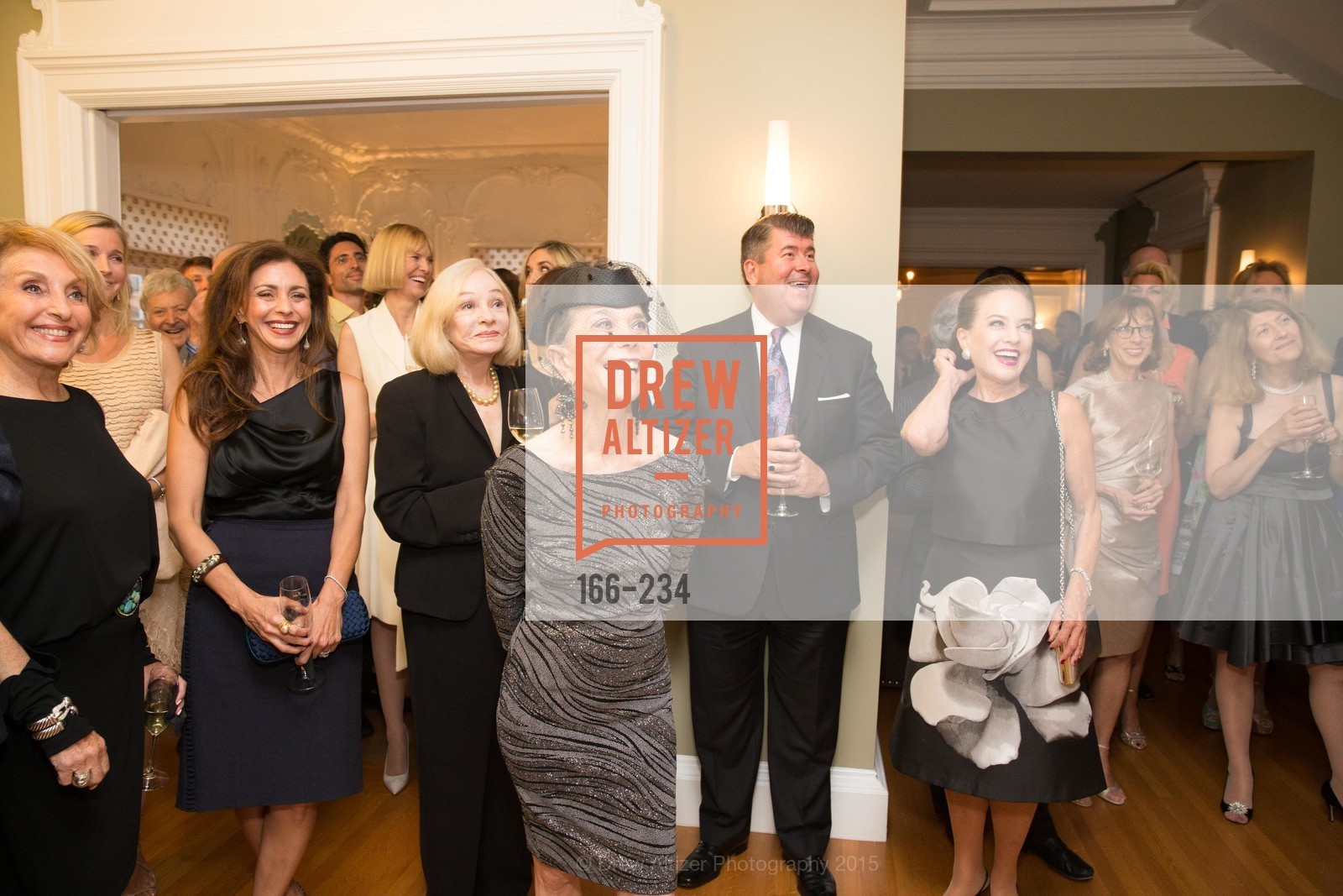 Nazan Orr, Maryam Muduroglu, Gretchen Kimball, Julie Coplon, Alan Morrell, Robin Collins, San Francisco Opera Ball 2015 Patron Party, Private Residence, August 19th, 2015