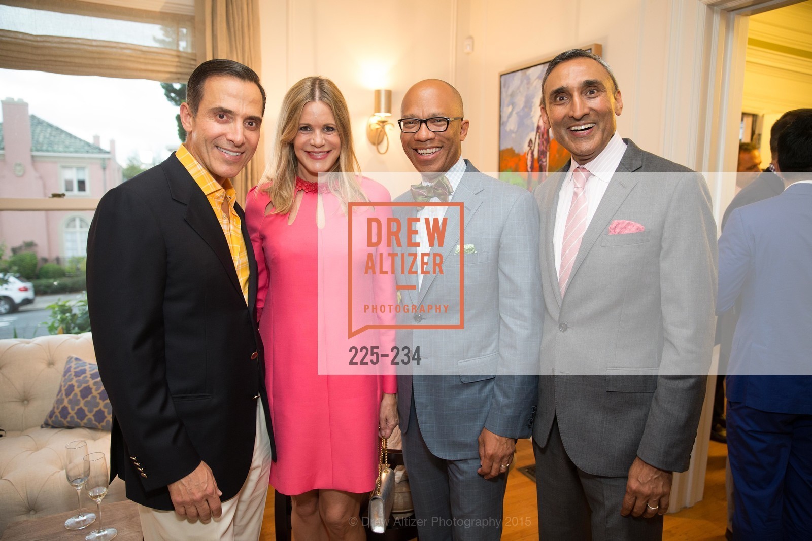 Alan Malouf, Mary Beth Shimmon, Ken McNeely, Inder Dhillon, San Francisco Opera Ball 2015 Patron Party, Private Residence, August 19th, 2015,Drew Altizer, Drew Altizer Photography, full-service agency, private events, San Francisco photographer, photographer california