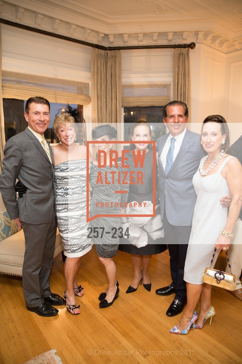 Robert Beadle, Marie Pitcairn, Julie Coplon, Robin Collins, Robert Federighi, Toni Wolfson, San Francisco Opera Ball 2015 Patron Party, Private Residence, August 19th, 2015,Drew Altizer, Drew Altizer Photography, full-service agency, private events, San Francisco photographer, photographer california