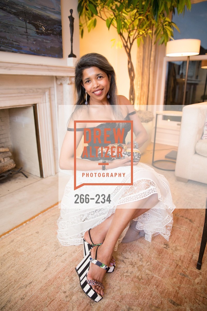 Deepa Pakianathan, Gucci & Vogue Dinner, Private Residence. Private Residence, August 19th, 2015, Photo #266-234 Deepa Pakianathan, Photo #266-234