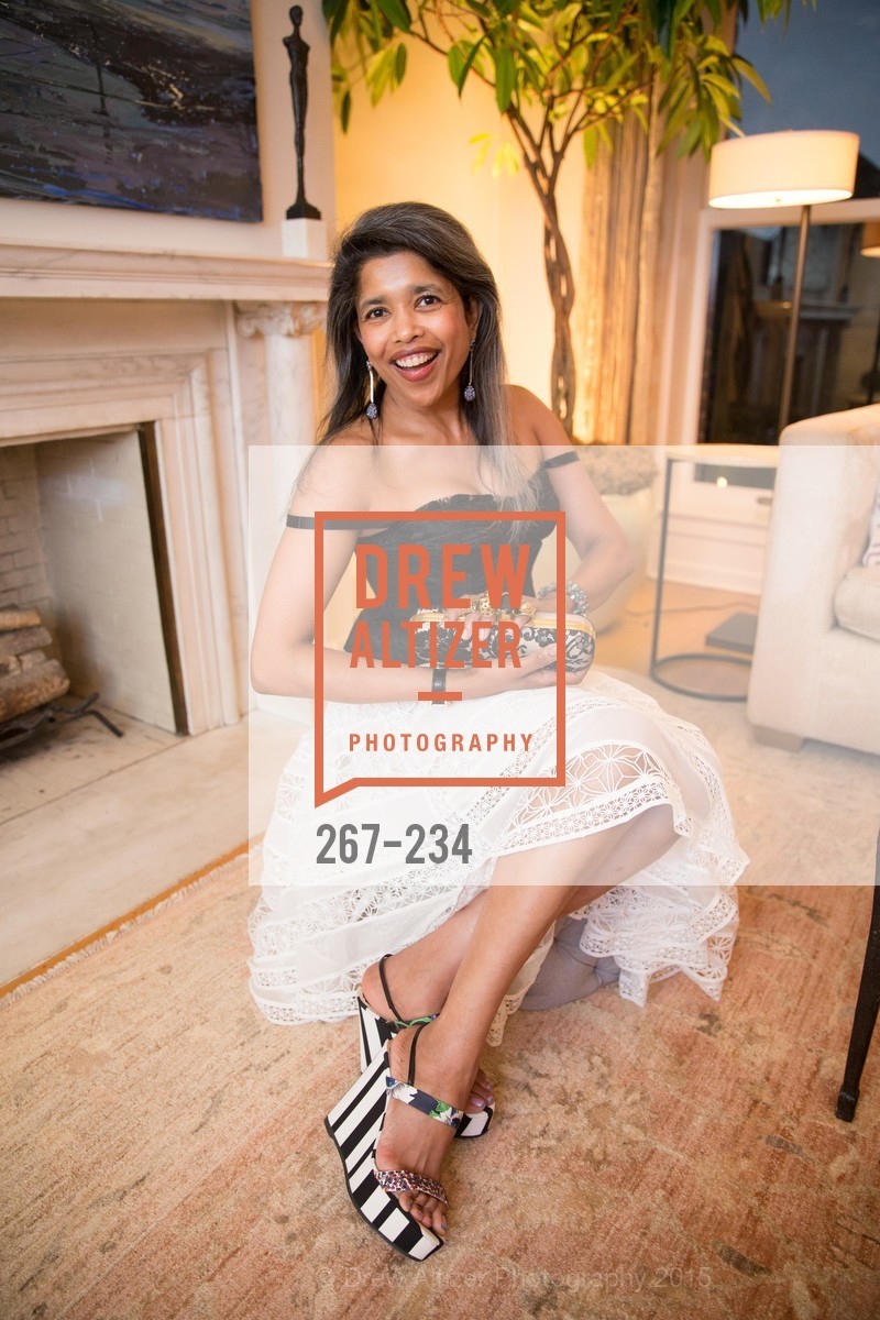 Deepa Pakianathan, Gucci & Vogue Dinner, Private Residence. Private Residence, August 19th, 2015, Photo #267-234 Deepa Pakianathan, Photo #267-234