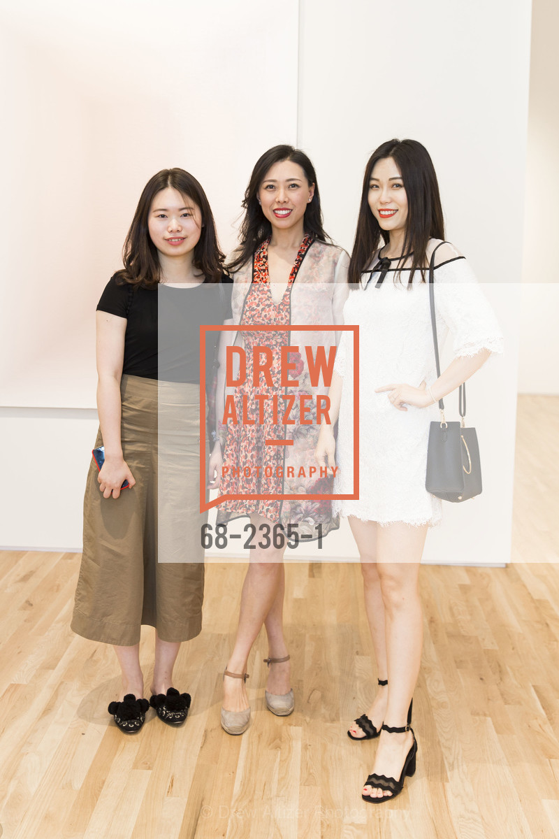 Ziying Duan, Lydia Han, Cindy Li, Chinese Group Show Opening at Pace Palo Alto 2017, Pace Gallery, Photo #68-2365-1 Ziying Duan, Lydia Han, Cindy Li, Photo #68-2365-1