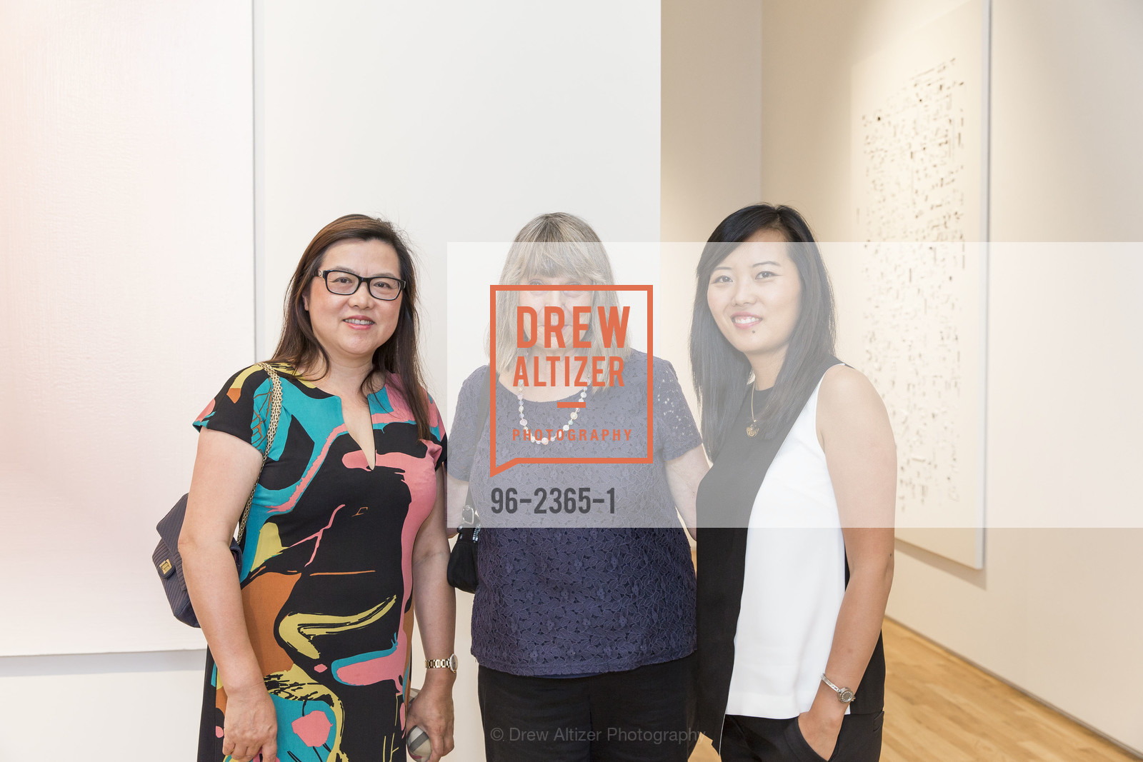 Lily Liu, Sandy Speier, Sabrina Yuan, Chinese Group Show Opening at Pace Palo Alto 2017, Pace Gallery, Photo #96-2365-1 Lily Liu, Sandy Speier, Sabrina Yuan, Photo #96-2365-1