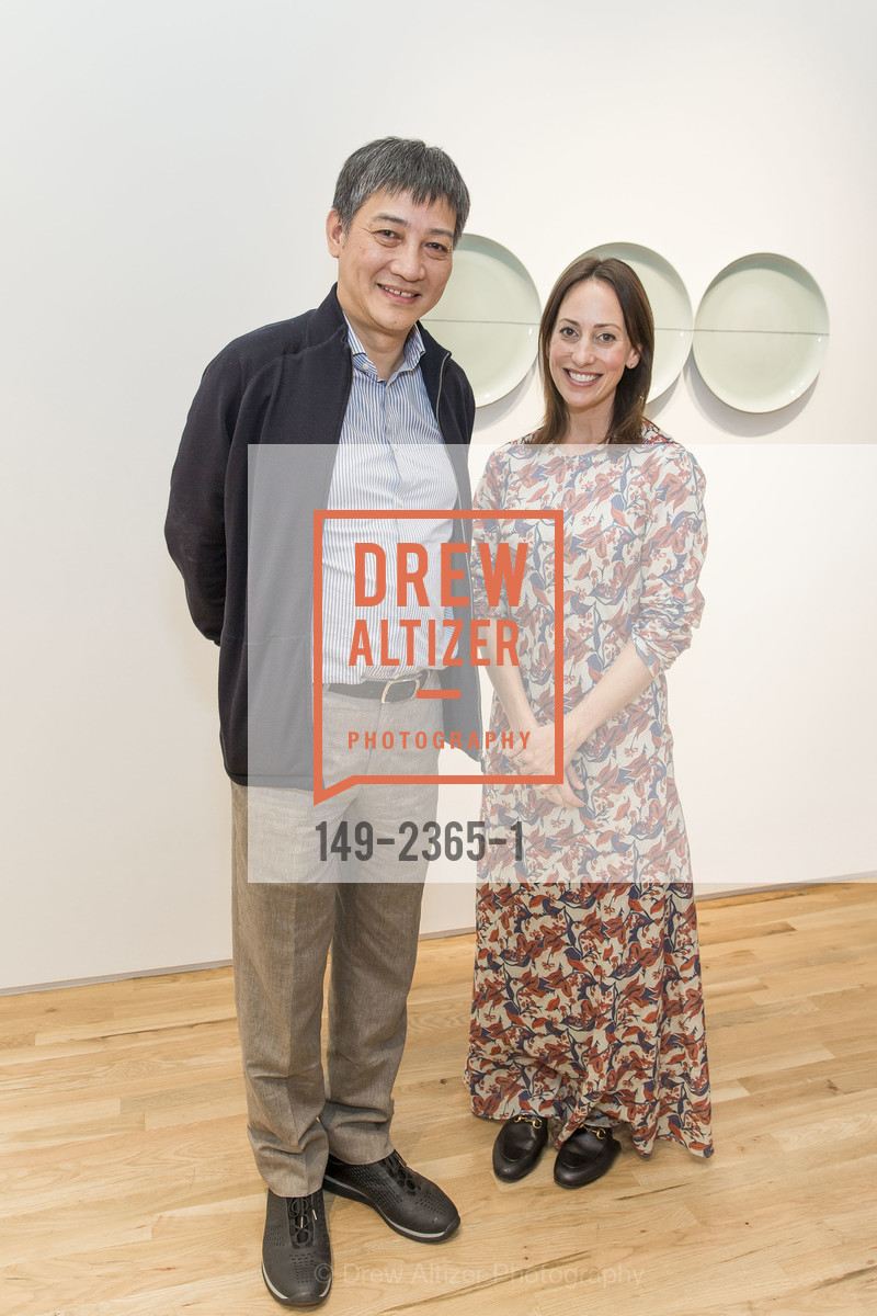 Leng Lin, Courtney Kass, Chinese Group Show Opening at Pace Palo Alto 2017, Pace Gallery, Photo #149-2365-1 Leng Lin, Courtney Kass, Photo #149-2365-1