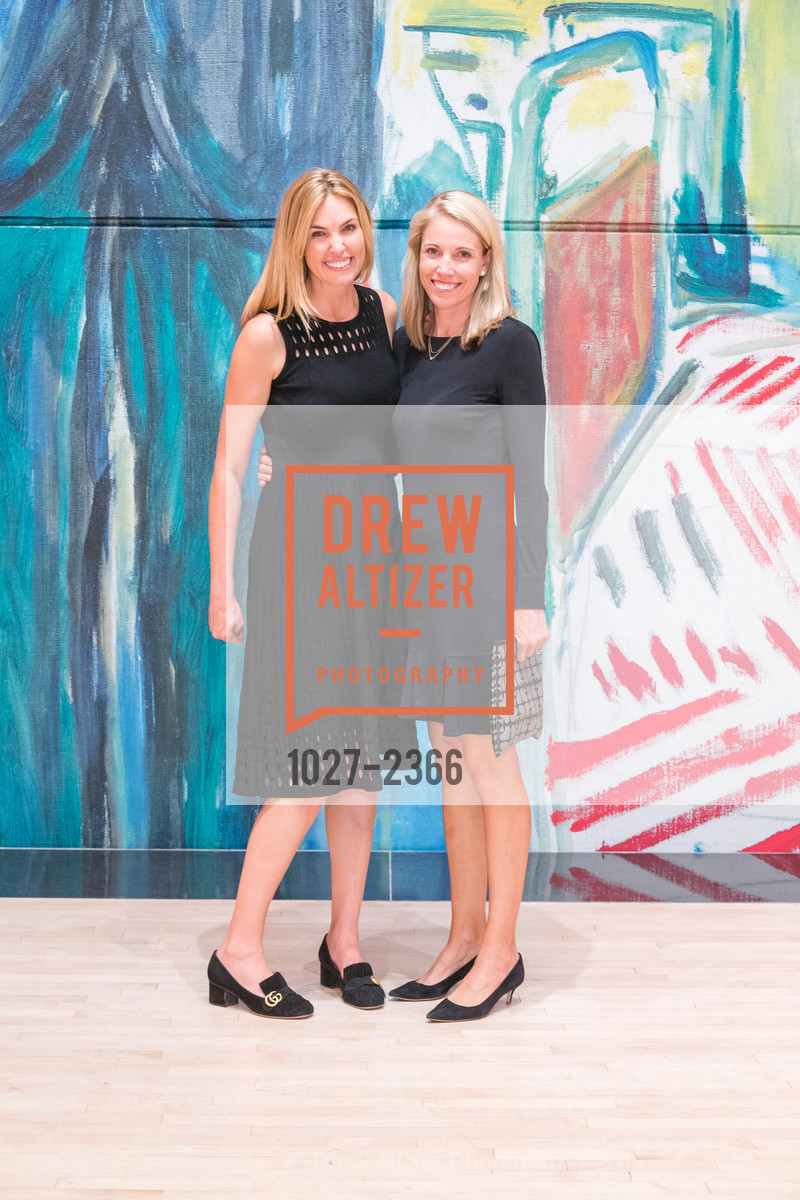 Liz Hart, Courtney Azad, SFMOMA Edvard Munch CCDC Reception, SFMOMA, June 21st, 2017, Photo #1027-2366 Liz Hart, Courtney Azad, Photo #1027-2366
