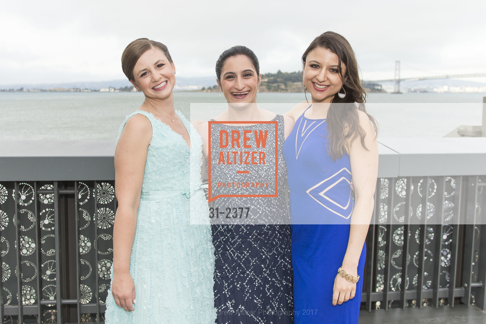 Kristi Symon, Anna Warda, Marissa Corona, Spinsters of San Francisco Annual Ball 2017, Exploratorium. Pier 15, June 24th, 2017, Photo #31-2377 Kristi Symon, Anna Warda, Marissa Corona, Photo #31-2377