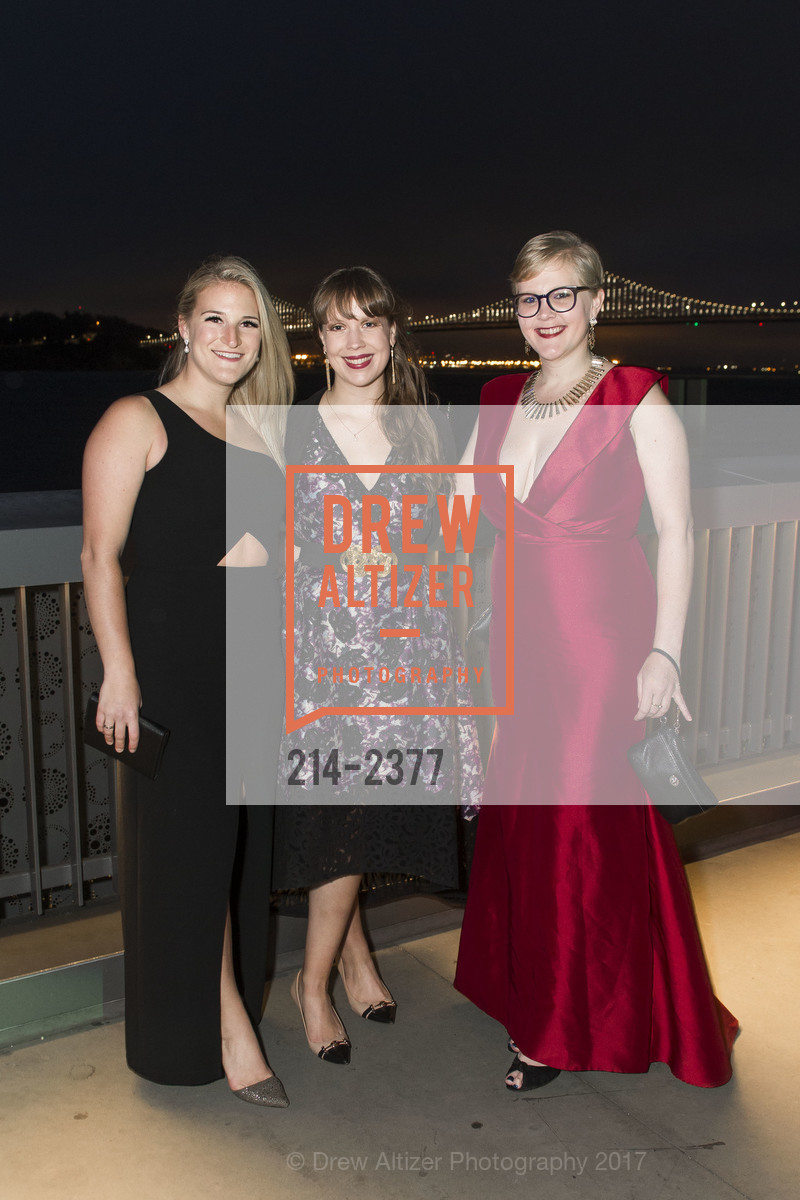 Piper Connolly, Allison Kruse, Rebecca Dyas, Spinsters of San Francisco Annual Ball 2017, Exploratorium. Pier 15, June 24th, 2017, Photo #214-2377 Piper Connolly, Allison Kruse, Rebecca Dyas, Photo #214-2377