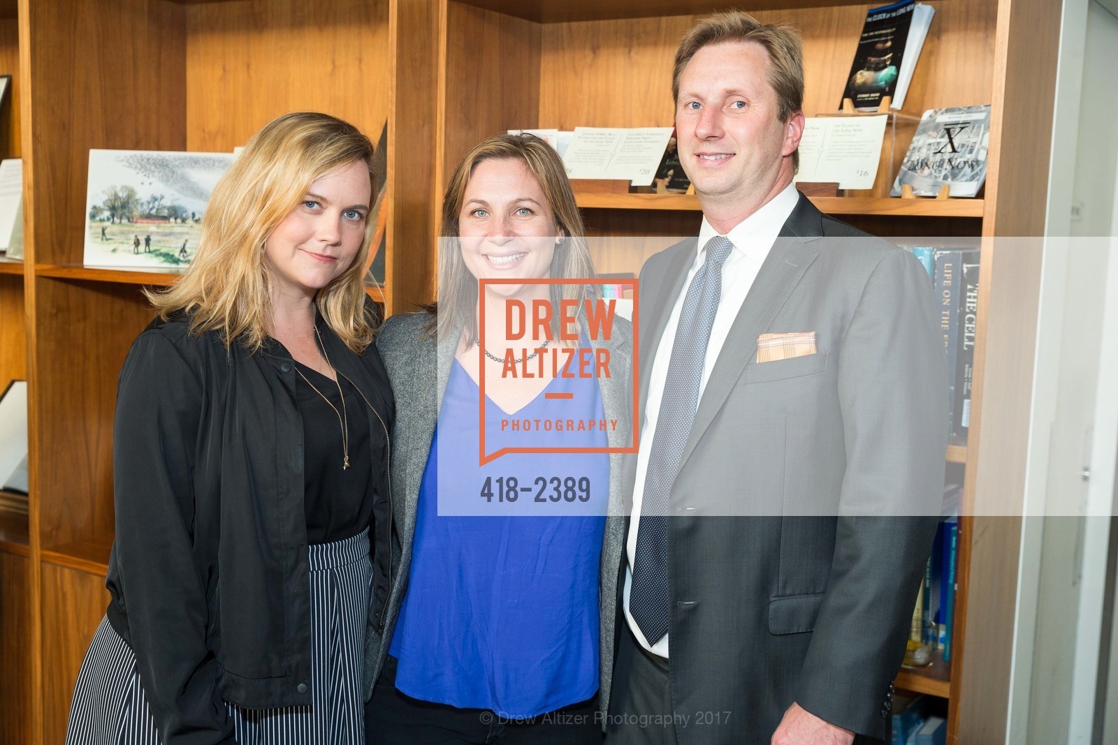 Aimee Le Duc, Amanda Matthews, Nick Kinsey, Sophie Calle's "Missing" Opening Night, Fort Mason Center for Arts & Culture, June 28th, 2017, Photo #418-2389 Aimee Le Duc, Amanda Matthews, Nick Kinsey, Photo #418-2389