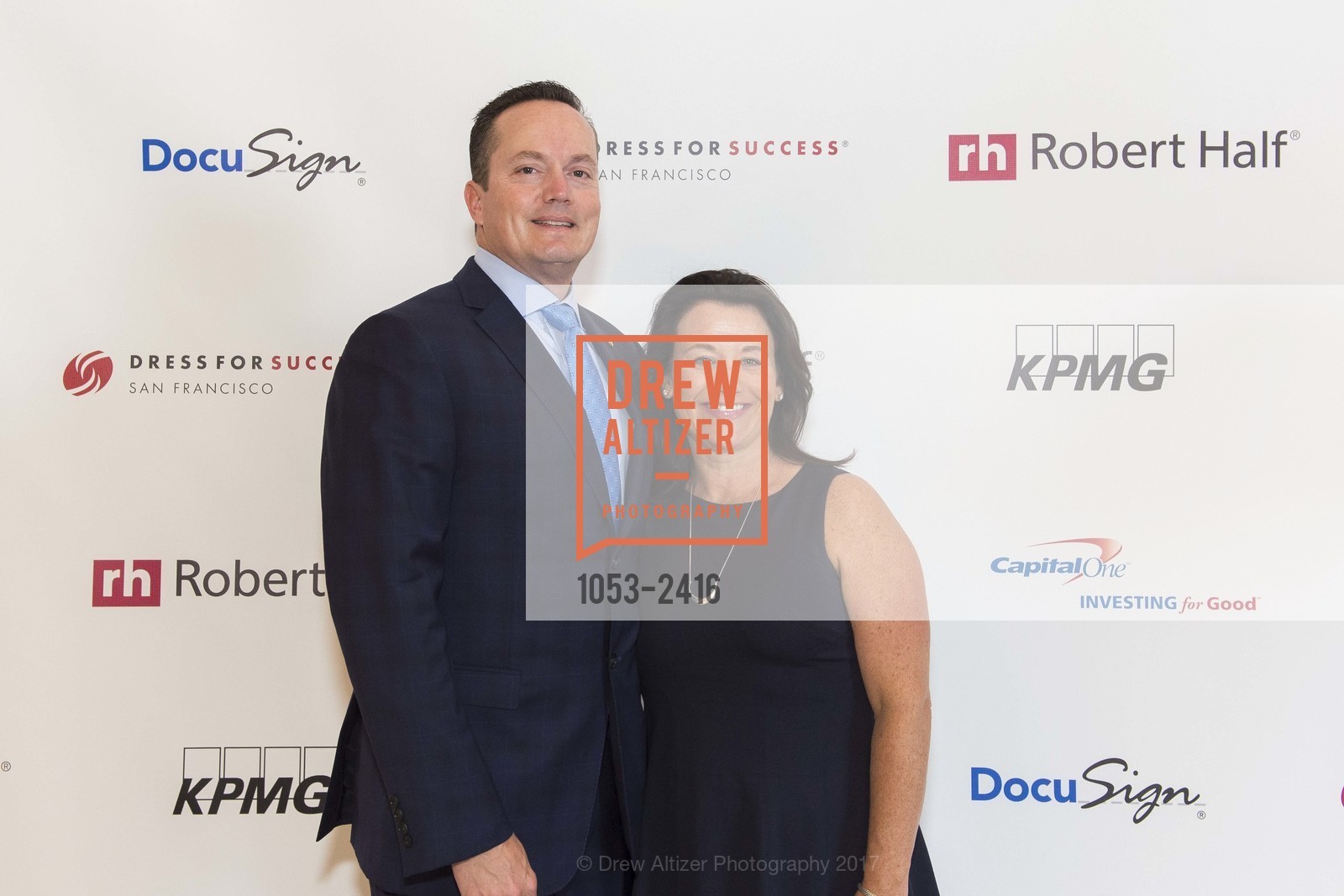 Rebecca Smith, Nathan Smith, Dress For Success Gala 2017, San Francisco War Memorial, Green room. 401 Van Ness Ave, San Francisco, CA 94102, July 20th, 2017, Photo #1053-2416 Rebecca Smith, Nathan Smith, Photo #1053-2416