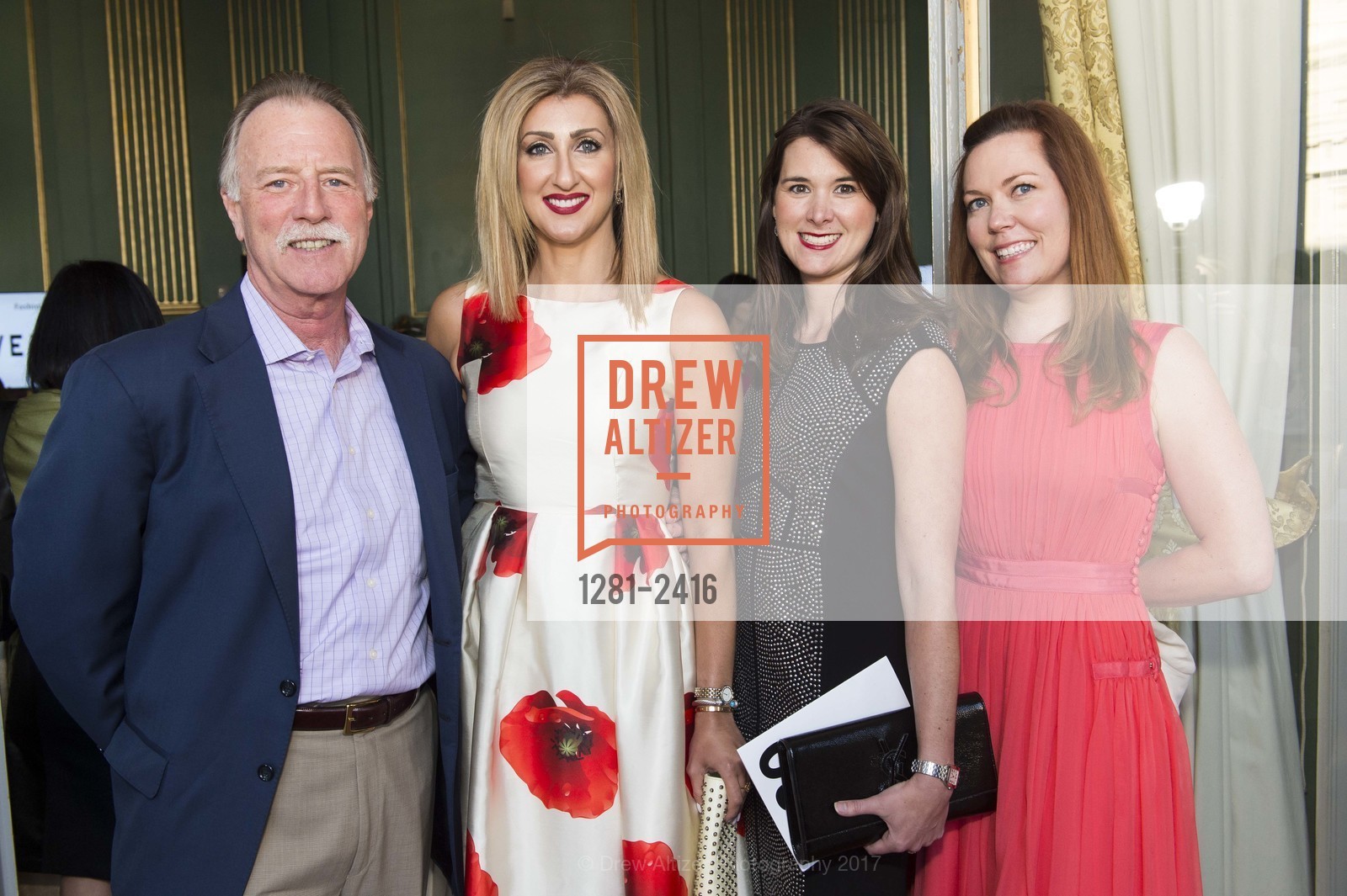 Larry Bodler, Teah Iosebashvili, Carrie Fright, Gina Ferrari, Dress For Success Gala 2017, San Francisco War Memorial, Green room. 401 Van Ness Ave, San Francisco, CA 94102, July 20th, 2017, Photo #1281-2416 Larry Bodler, Teah Iosebashvili, Carrie Fright, Gina Ferrari, Photo #1281-2416