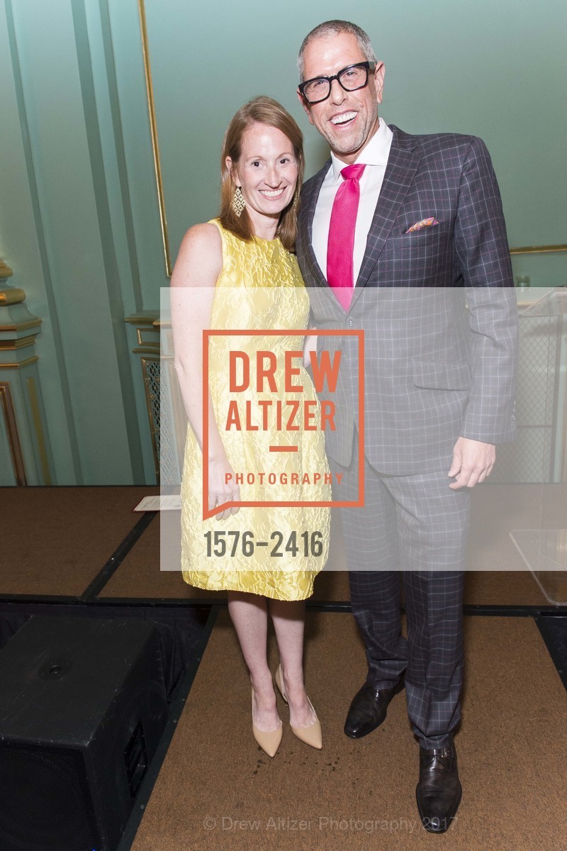 Renee Surcouf, Andrew Freeman, Dress For Success Gala 2017, San Francisco War Memorial, Green room. 401 Van Ness Ave, San Francisco, CA 94102, July 20th, 2017, Photo #1576-2416 Renee Surcouf, Andrew Freeman, Photo #1576-2416