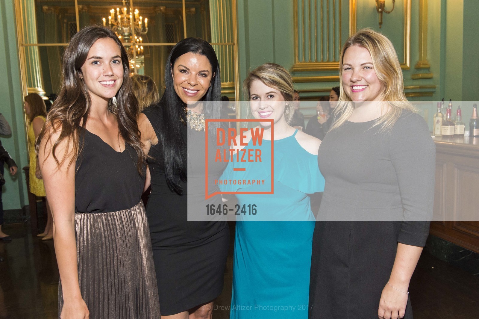 Shannon McMann, Casey Caldwell, Jessica Johnson, Carina Whaley, Dress For Success Gala 2017, San Francisco War Memorial, Green room. 401 Van Ness Ave, San Francisco, CA 94102, July 20th, 2017, Photo #1646-2416 Shannon McMann, Casey Caldwell, Jessica Johnson, Carina Whaley, Photo #1646-2416