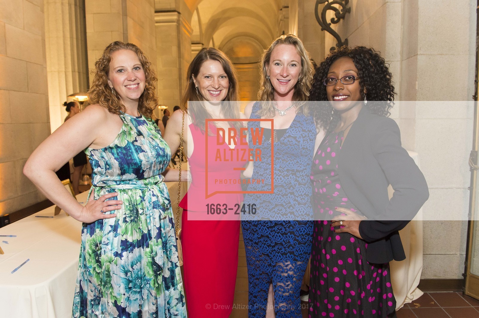 Darlene Ritter, Marina Dreyfuss, Julia Drake, Deidre-Ann Nelson, Dress For Success Gala 2017, San Francisco War Memorial, Green room. 401 Van Ness Ave, San Francisco, CA 94102, July 20th, 2017, Photo #1663-2416 Darlene Ritter, Marina Dreyfuss, Julia Drake, Deidre-Ann Nelson, Photo #1663-2416