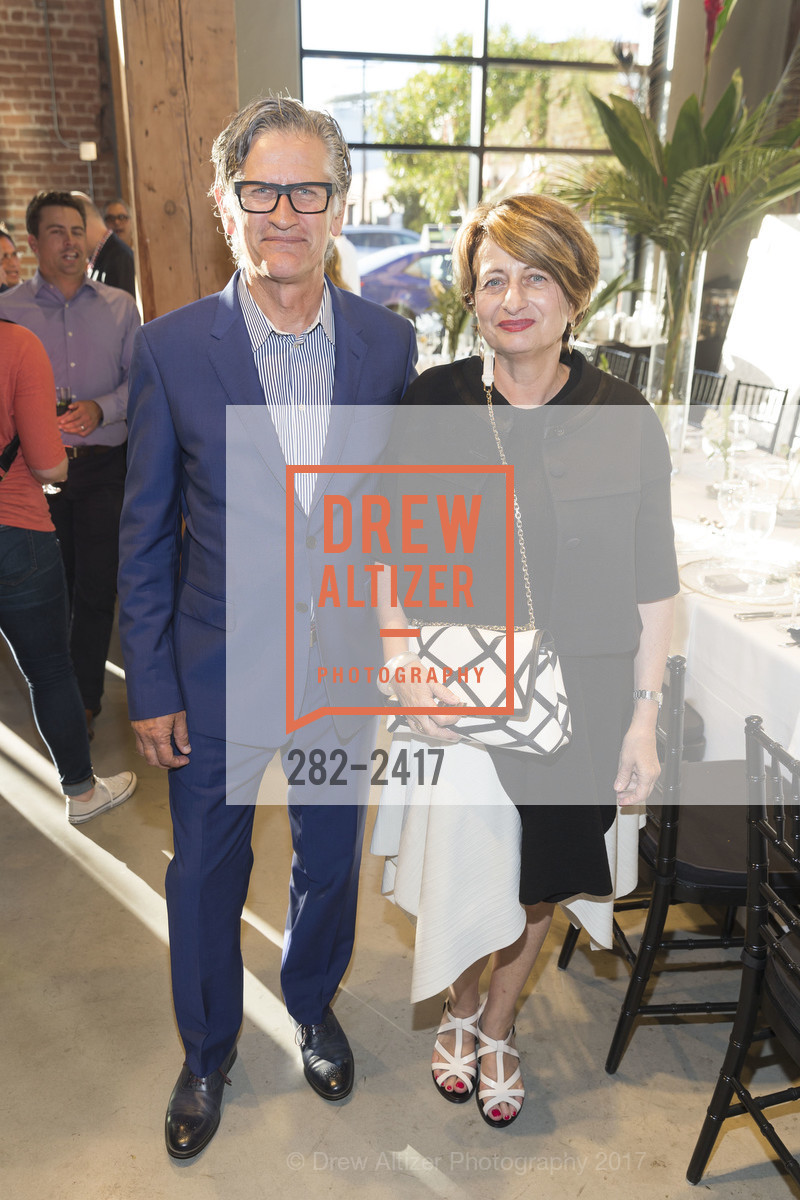 Mark English, Anne Fougeron, Cambria's Mariel Hemingway Dinner, Cambria Gallery. 1045 Bryant Street, July 19th, 2017, Photo #282-2417 Mark English, Anne Fougeron, Photo #282-2417