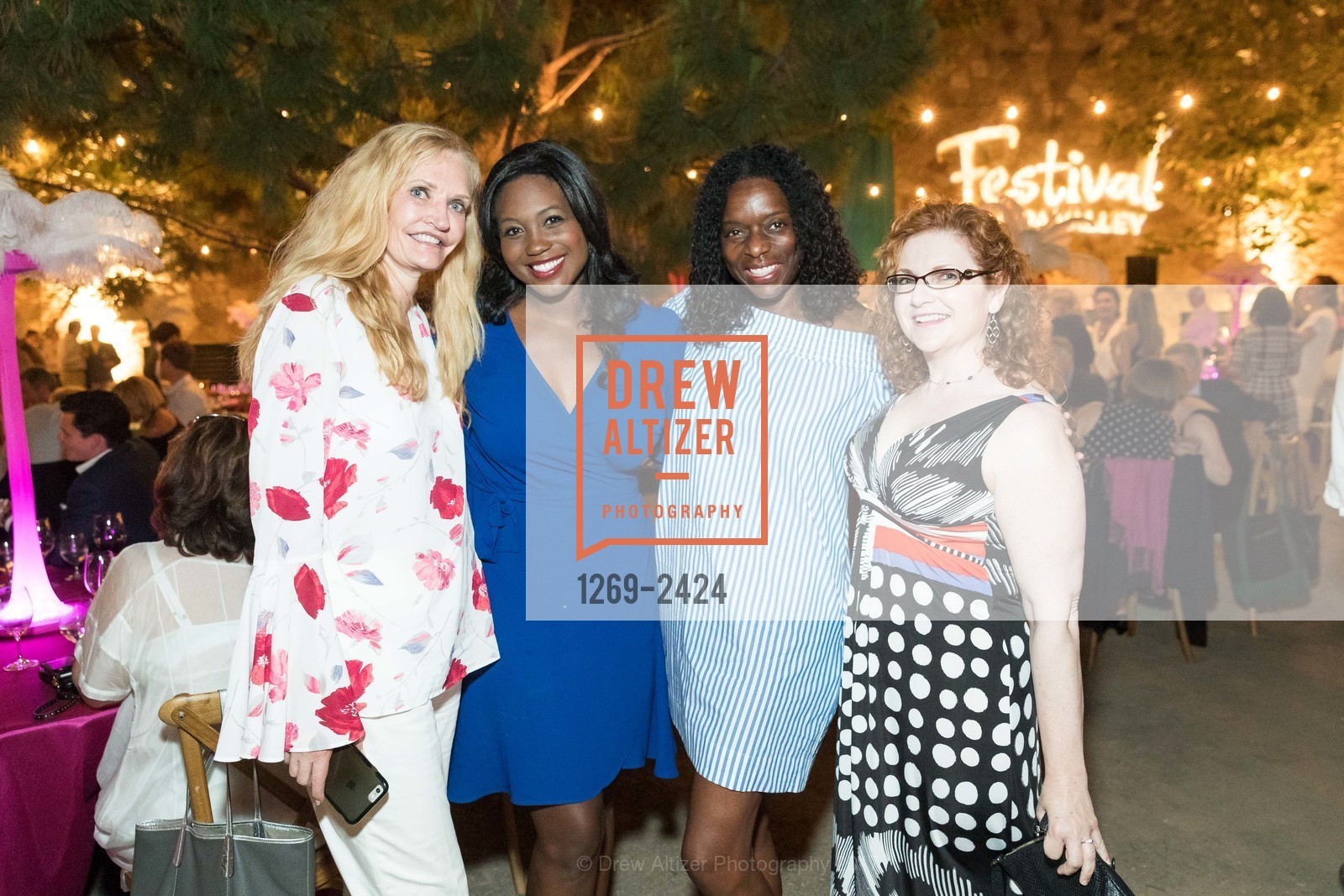 Beth Townsend, Angel Blue, Kelly Carter, Lisa Delan, Festival Napa Valley Eleven Eleven Allegro Wrap Party, Eleven Eleven Winery. 620 Trancas St, Napa, CA 94558, July 22nd, 2017, Photo #1269-2424 Beth Townsend, Angel Blue, Kelly Carter, Lisa Delan, Photo #1269-2424