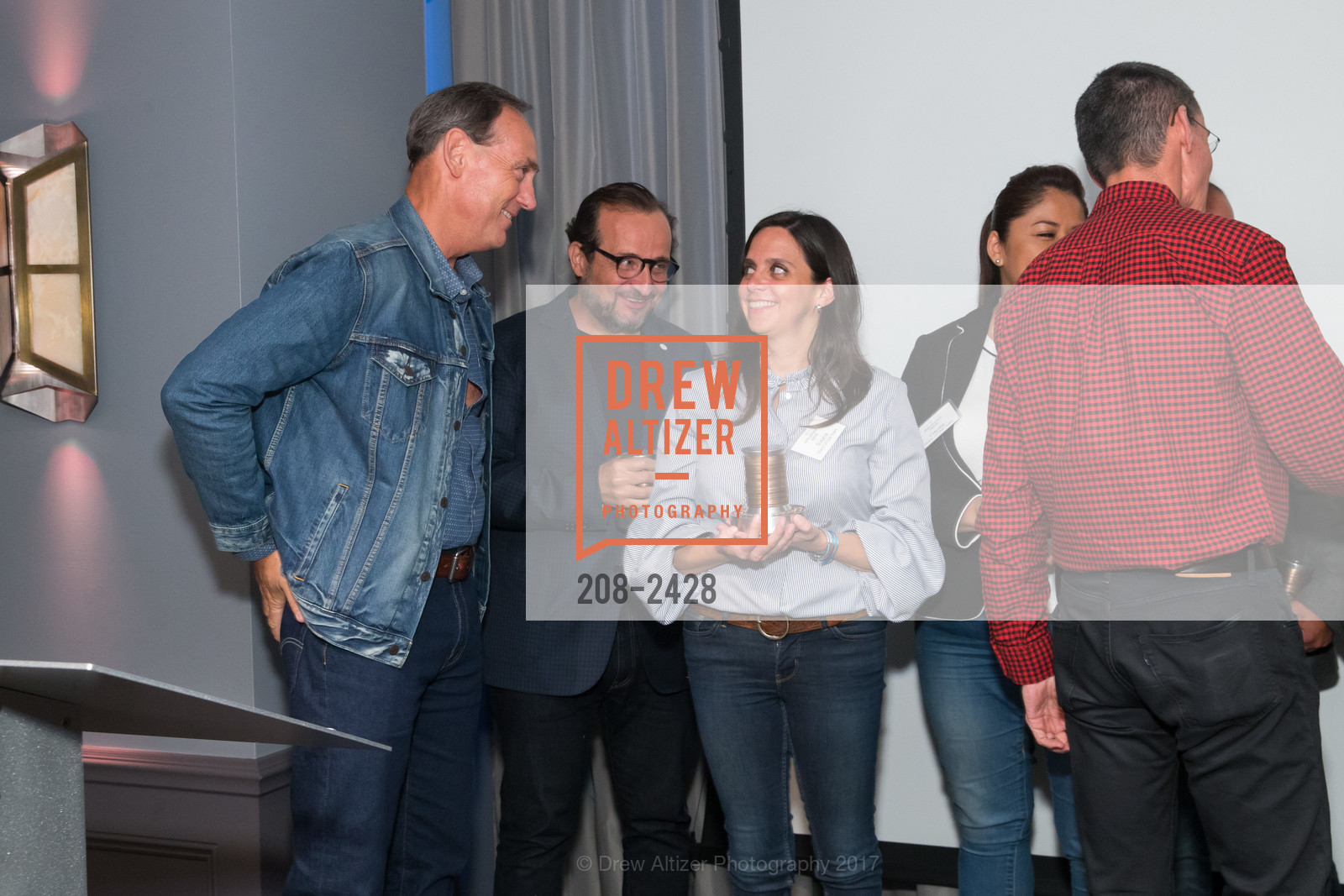 Roy Bagasini, Haluk Aksoy, Susana Parada, 2017 Koshland/ Haas Awards, The Battery, Parlor. 717 Battery St. San Francisco, California 94111, July 27th, 2017, Photo #208-2428 Roy Bagasini, Haluk Aksoy, Susana Parada, Photo #208-2428