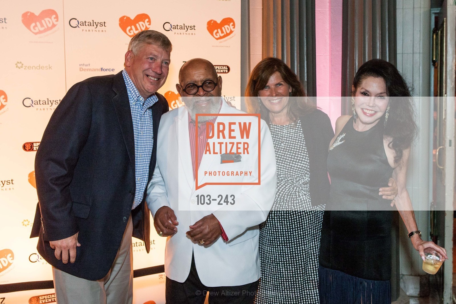 Pete Sittnick, Cecil Williams, Cathy Crawford, Janice Mirikitani, 6TH ANNUAL GLIDE LEGACY GALA, The Regency Ballroom. 1300 Van Ness Ave, August 22nd, 2015,Drew Altizer, Drew Altizer Photography, full-service agency, private events, San Francisco photographer, photographer california