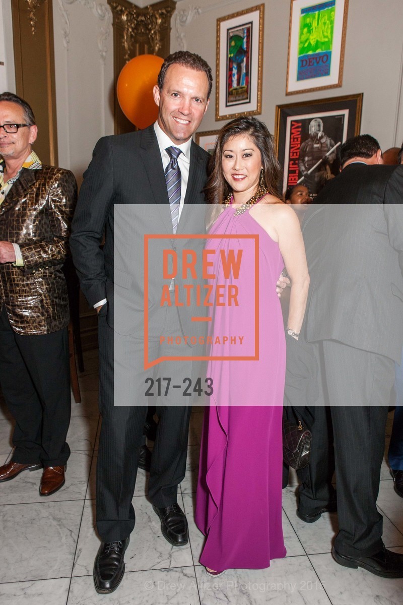 Bret Hedican, Kristi Yamaguchi, Gucci & Vogue Dinner, The Regency Ballroom. The Regency Ballroom, . 1300 Van Ness Ave, August 22nd, 2015, Photo #217-243 Bret Hedican, Kristi Yamaguchi, Photo #217-243