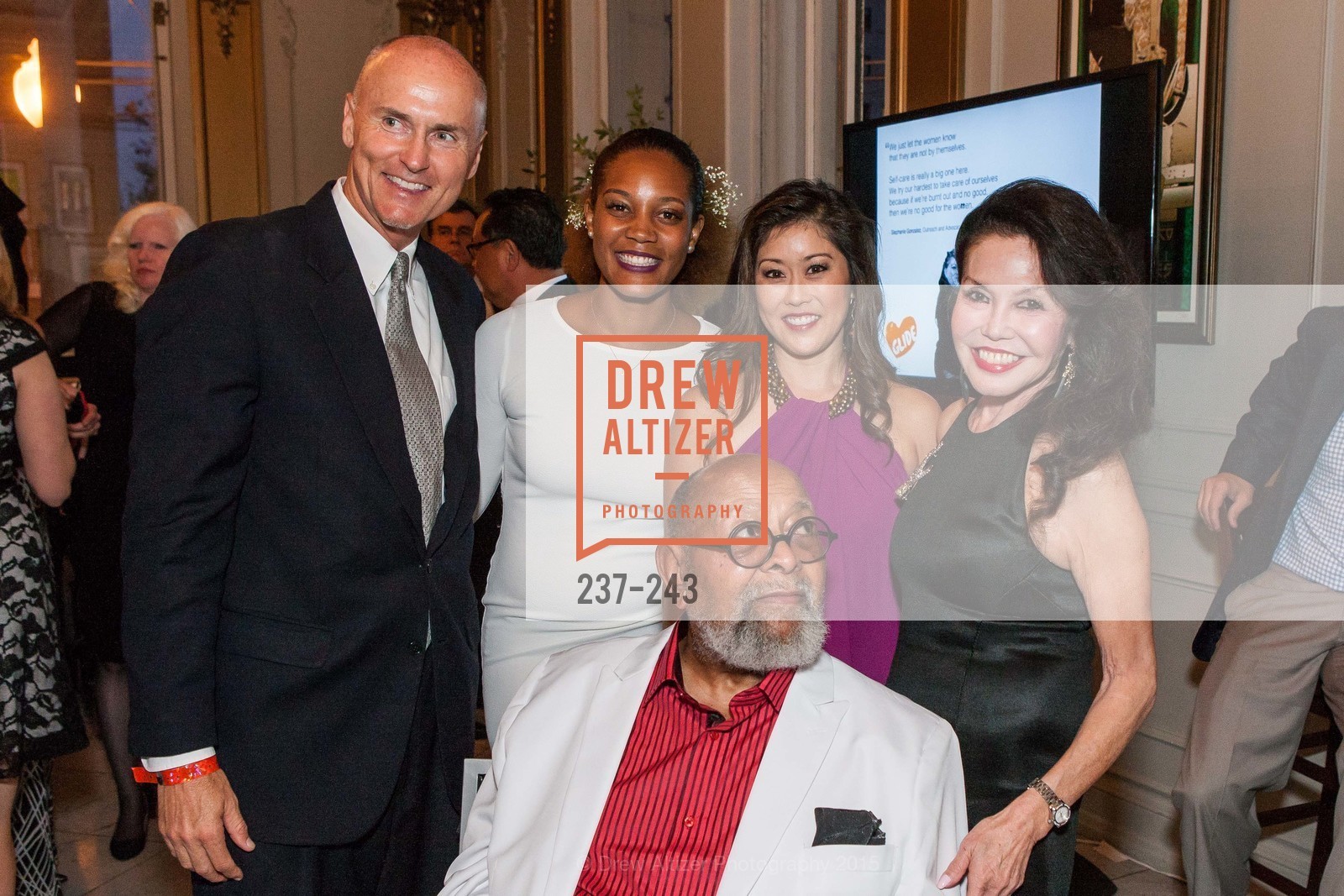 Chip Conley, Chinaka Hodge, Kristi Yamaguchi, Cecil Williams, Janice Mirikitani, 6TH ANNUAL GLIDE LEGACY GALA, The Regency Ballroom. 1300 Van Ness Ave, August 22nd, 2015,Drew Altizer, Drew Altizer Photography, full-service agency, private events, San Francisco photographer, photographer california