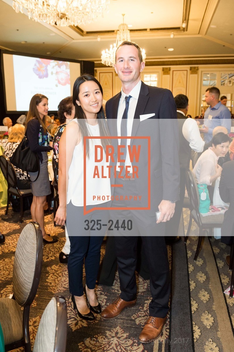 Jessica Jia, Scott Tashjian, The Salvation Army's 13th Annual Flower Power Luncheon 2017, Sir Francis Drake Hotel. 450 Powell St. San Francisco, California, August 2nd, 2017, Photo #325-2440 Jessica Jia, Scott Tashjian, Photo #325-2440