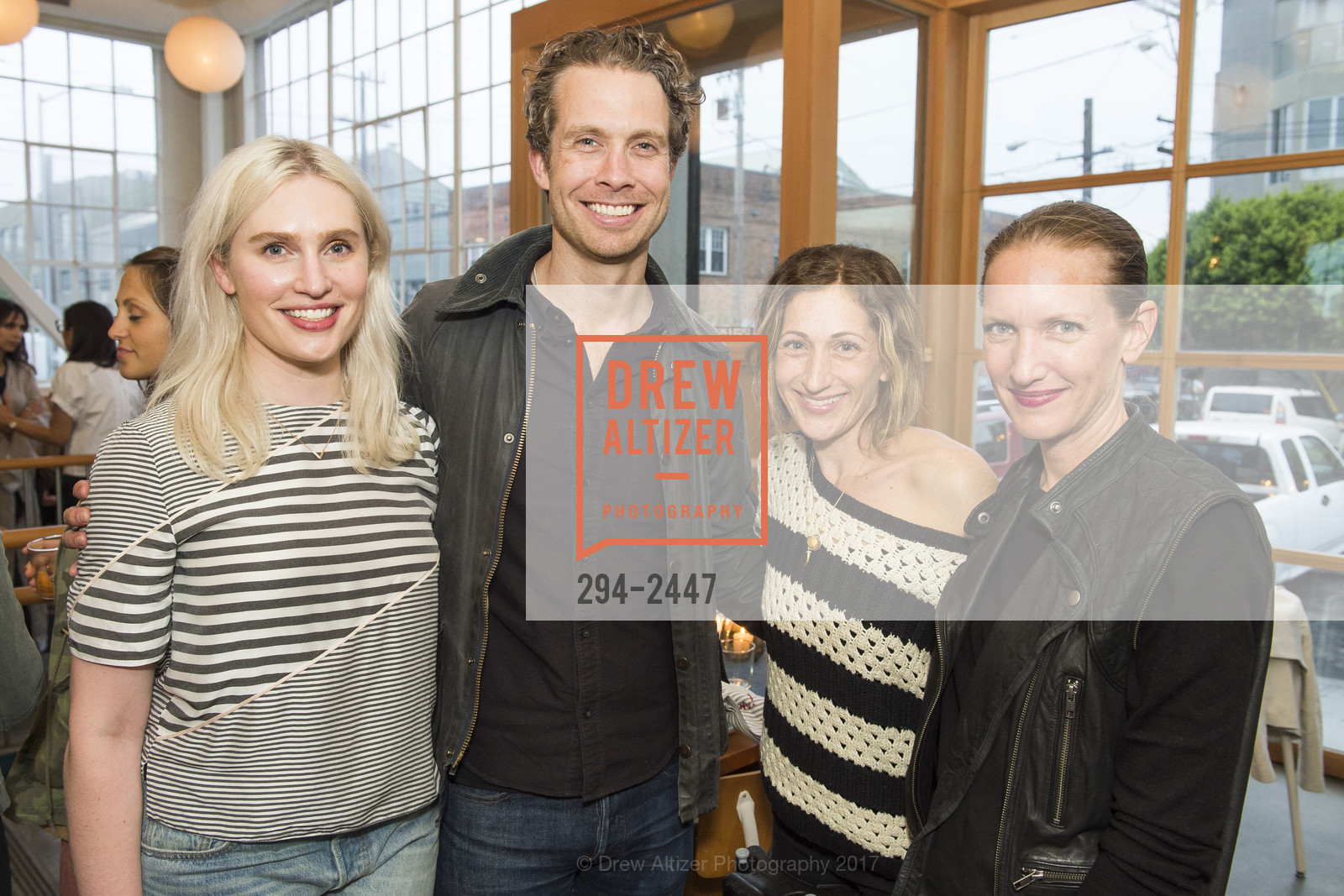 Nikki Rothberg, Ryan Welsh, Shira Gill, Erin Sumwalt, Pottery Barn / Emily & Meritt Launch 2017, Tartine Manufactory. 595 Alabama St, August 8th, 2017, Photo #294-2447 Nikki Rothberg, Ryan Welsh, Shira Gill, Erin Sumwalt, Photo #294-2447