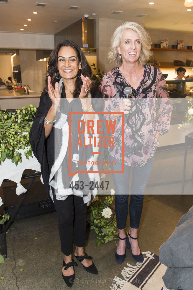 Monica Bhargava, Marta Benson, Pottery Barn / Emily & Meritt Launch 2017, Tartine Manufactory. 595 Alabama St, August 8th, 2017, Photo #453-2447 Monica Bhargava, Marta Benson, Photo #453-2447