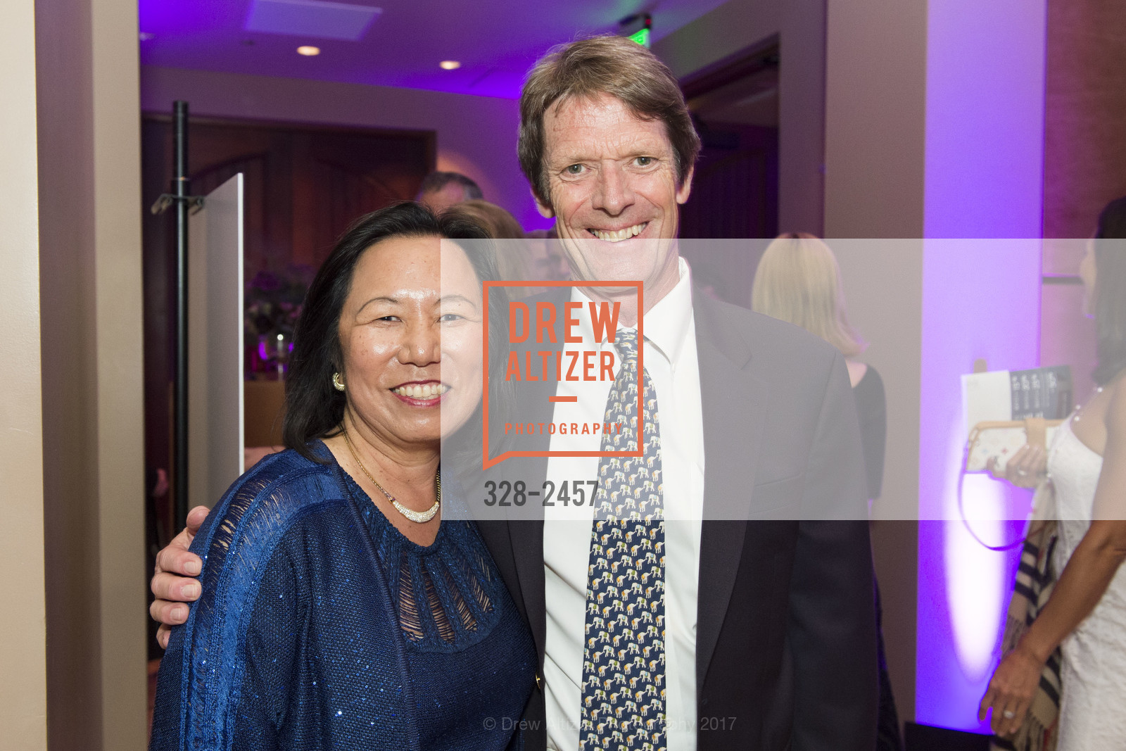Judy Sakaki, Bob Worth, Green Music Center Annual Gala Fundraiser, Sonoma State University. 1801 E Cotati, Rohnert Park, CA 94928, August 4th, 2017, Photo #328-2457 Judy Sakaki, Bob Worth, Photo #328-2457