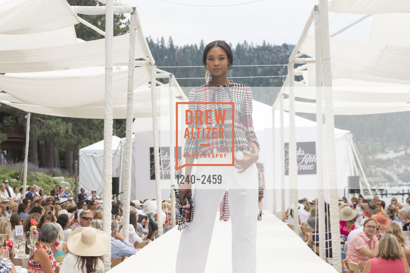 Runway, Saks Fifth Avenue & The League to Save Lake Tahoe Present Oscar de la Renta at Lake Tahoe 2017, The Schumacher Family Home, Photo #1240-2459 Runway, Photo #1240-2459