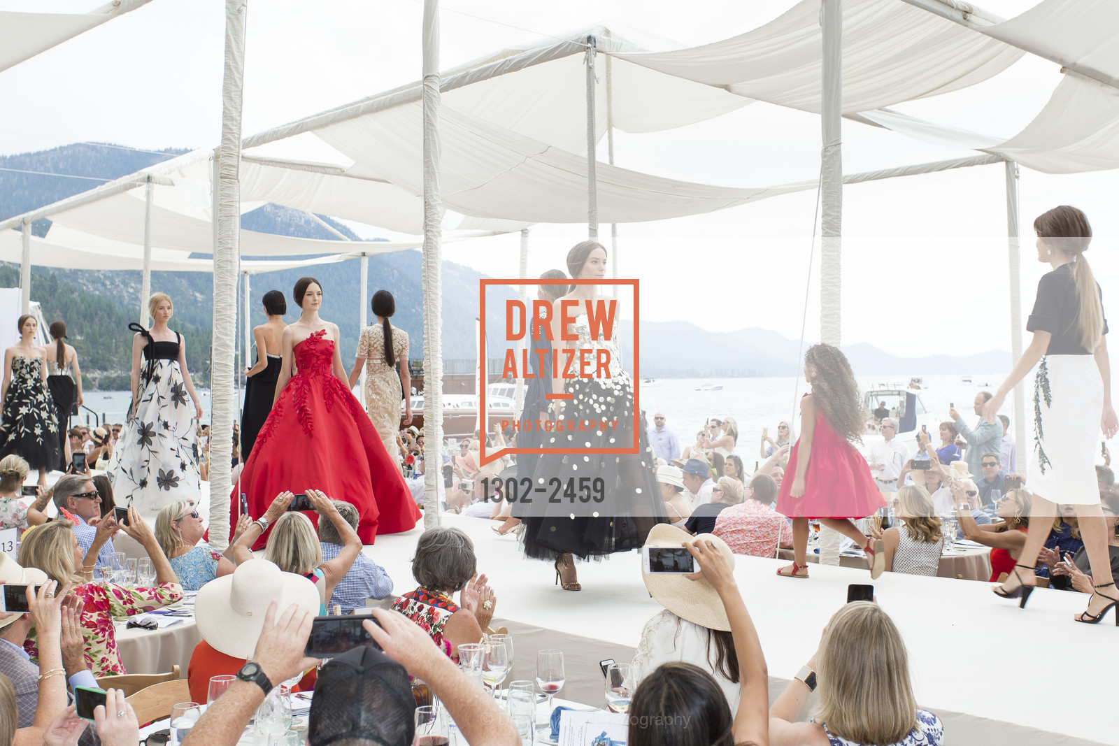 Runway, Saks Fifth Avenue & The League to Save Lake Tahoe Present Oscar de la Renta at Lake Tahoe 2017, The Schumacher Family Home, Photo #1302-2459 Runway, Photo #1302-2459